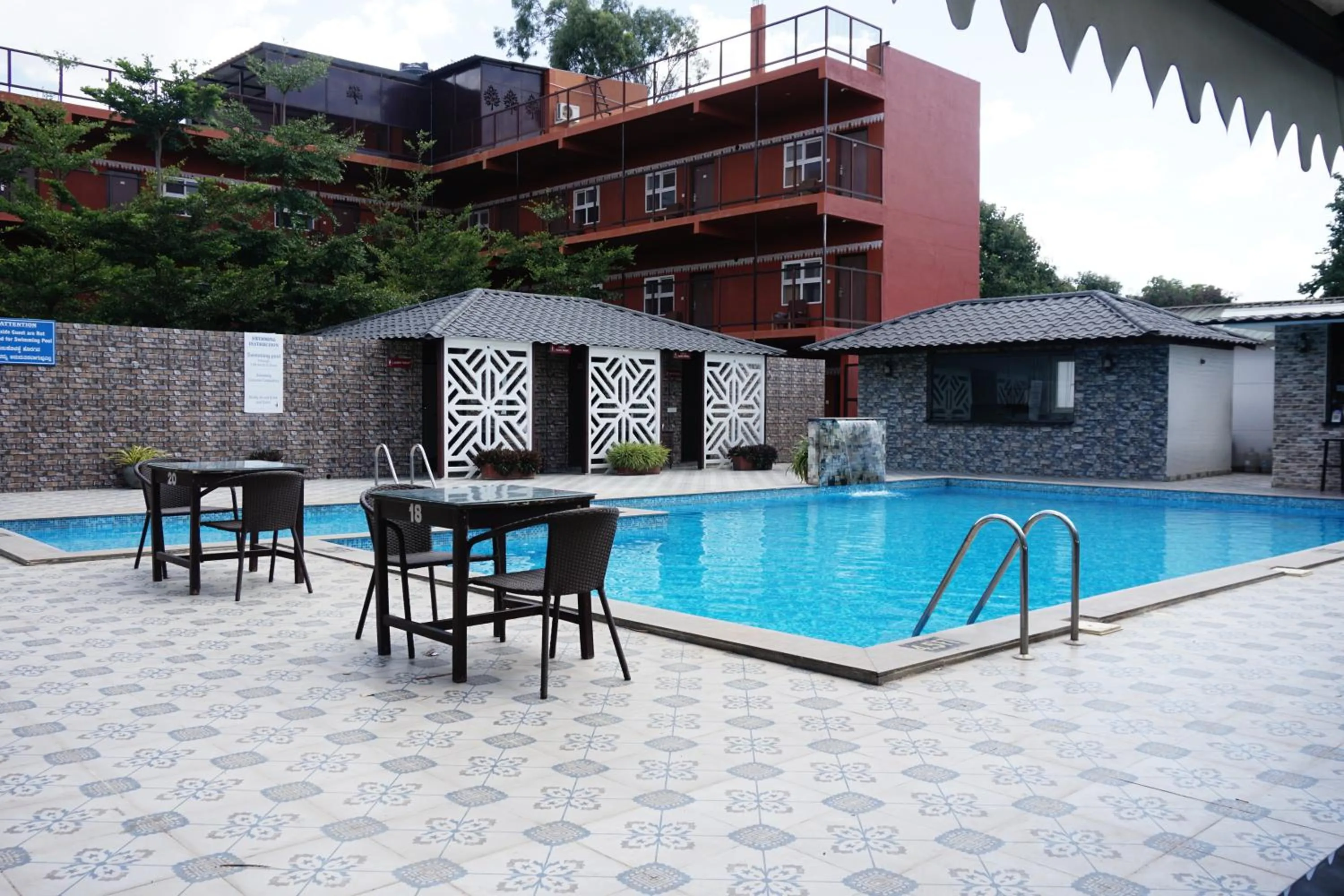 Swimming pool in Vistar Resort & Hotels