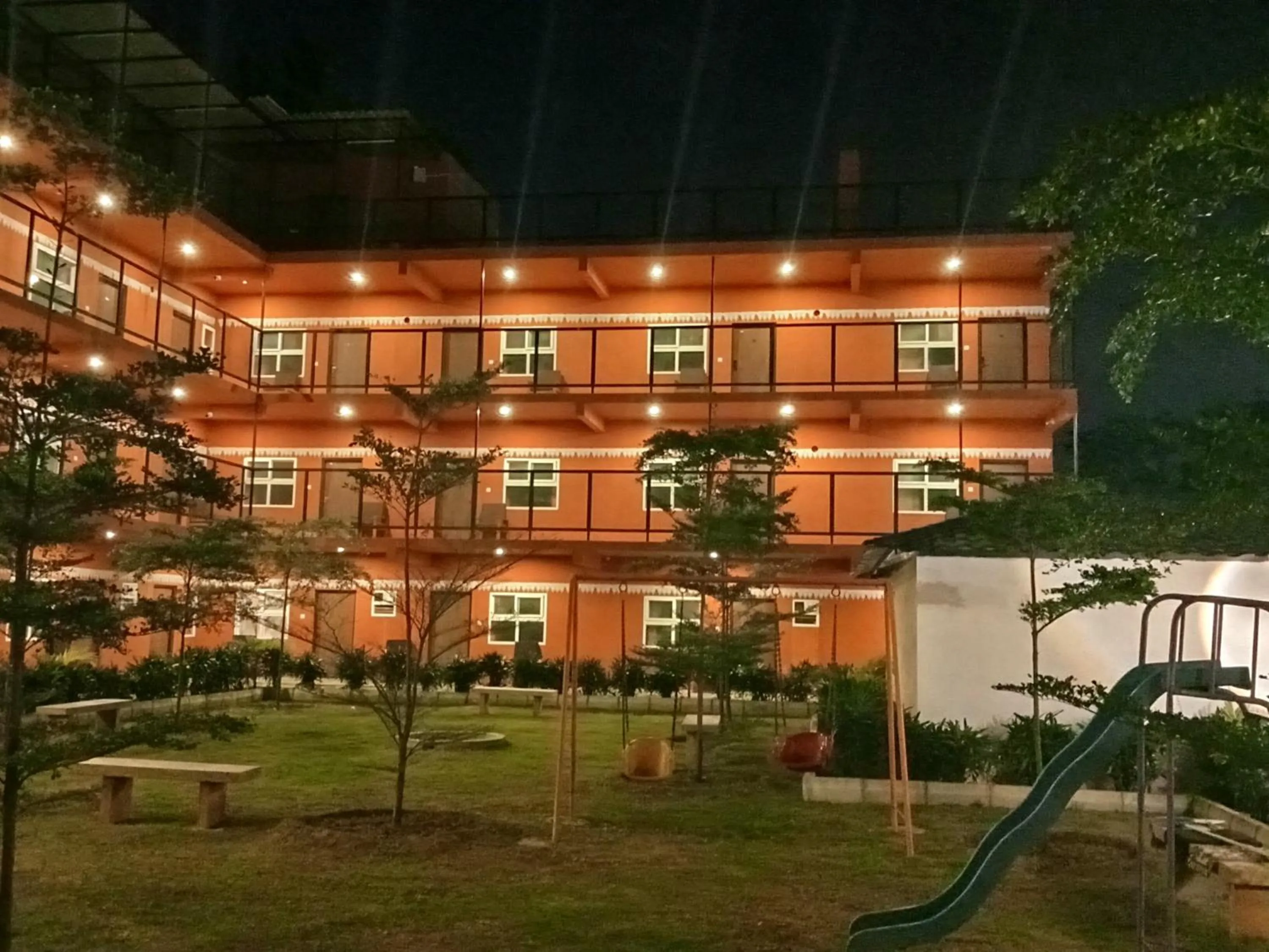 Children play ground in Vistar Resort & Hotels