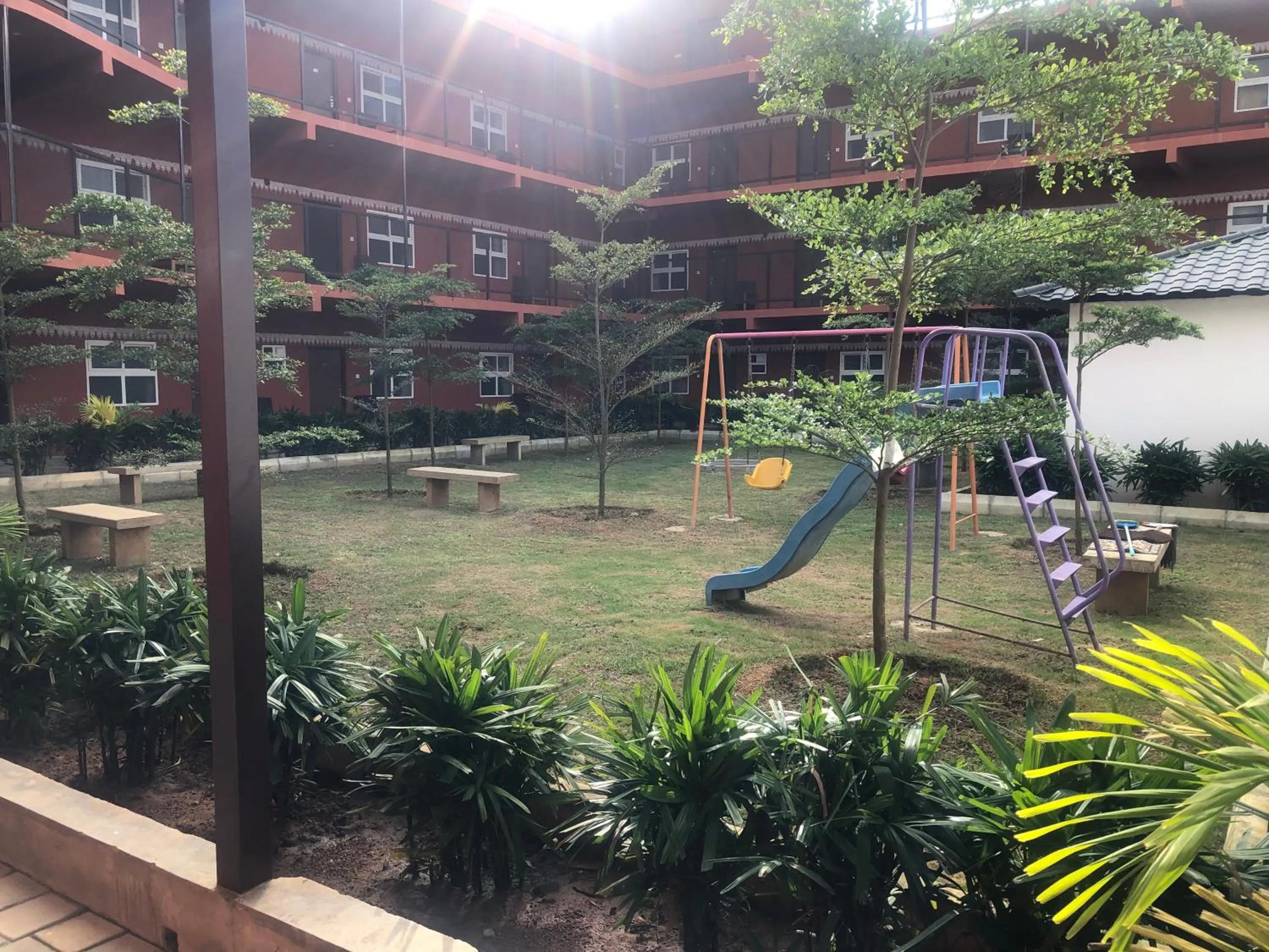 Garden in Vistar Resort & Hotels