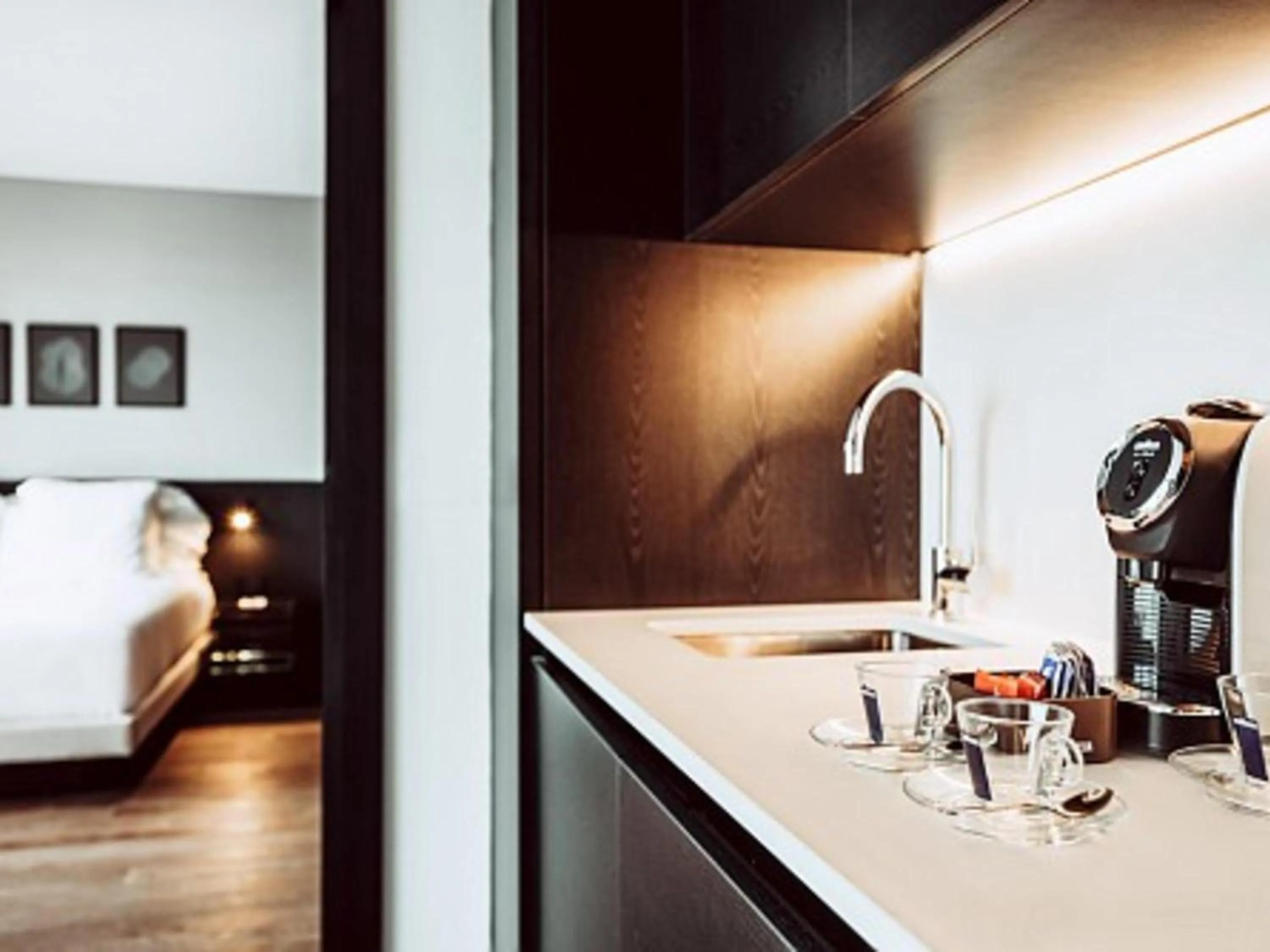 Bedroom, Bed in SLS Buenos Aires Puerto Madero