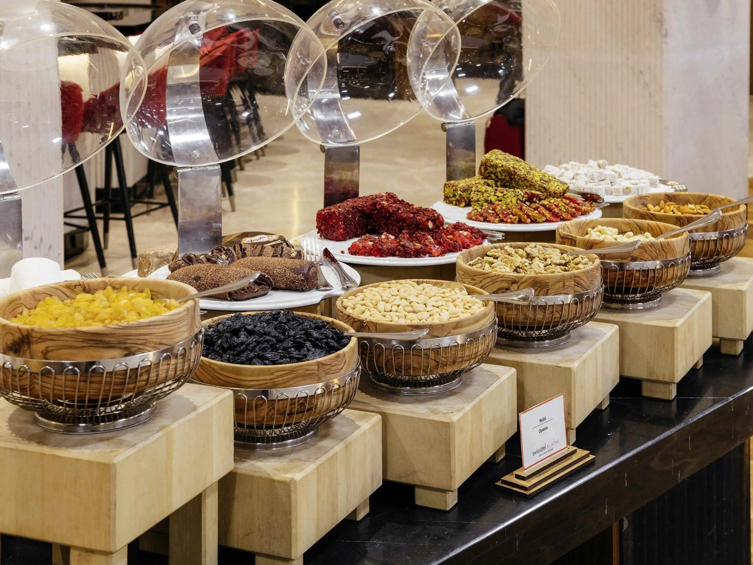 Breakfast in Swissôtel Wellness Resort Alatau Almaty