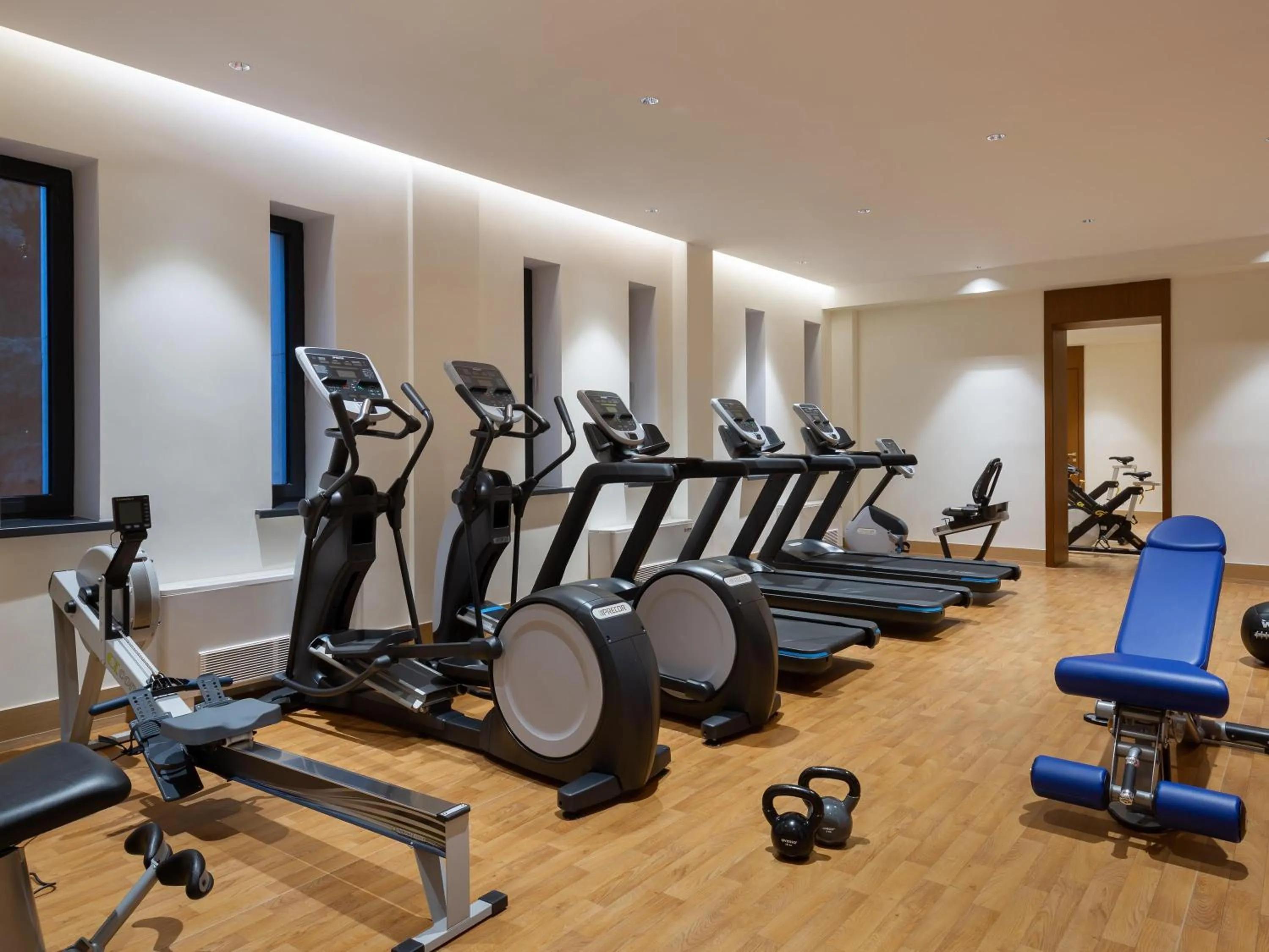 Fitness centre/facilities in Swissôtel Wellness Resort Alatau Almaty