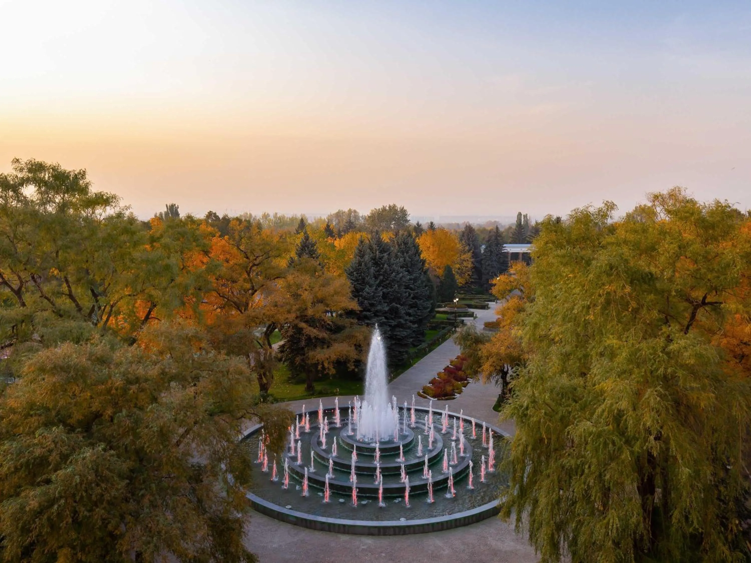 Property building in Swissôtel Wellness Resort Alatau Almaty
