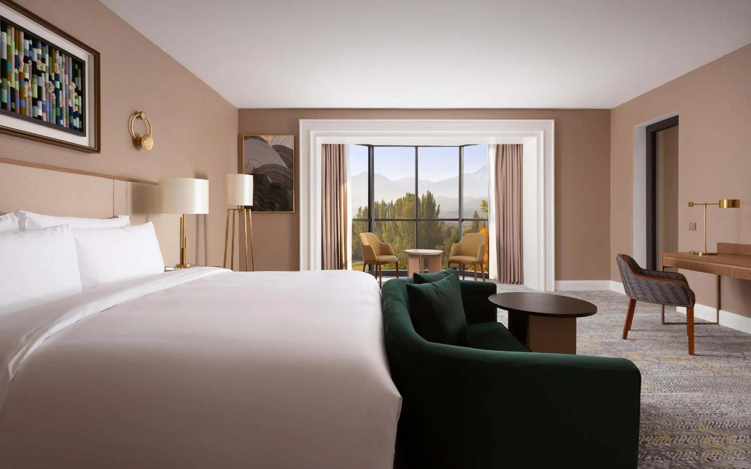 Bedroom, Bed in Swissôtel Wellness Resort Alatau Almaty