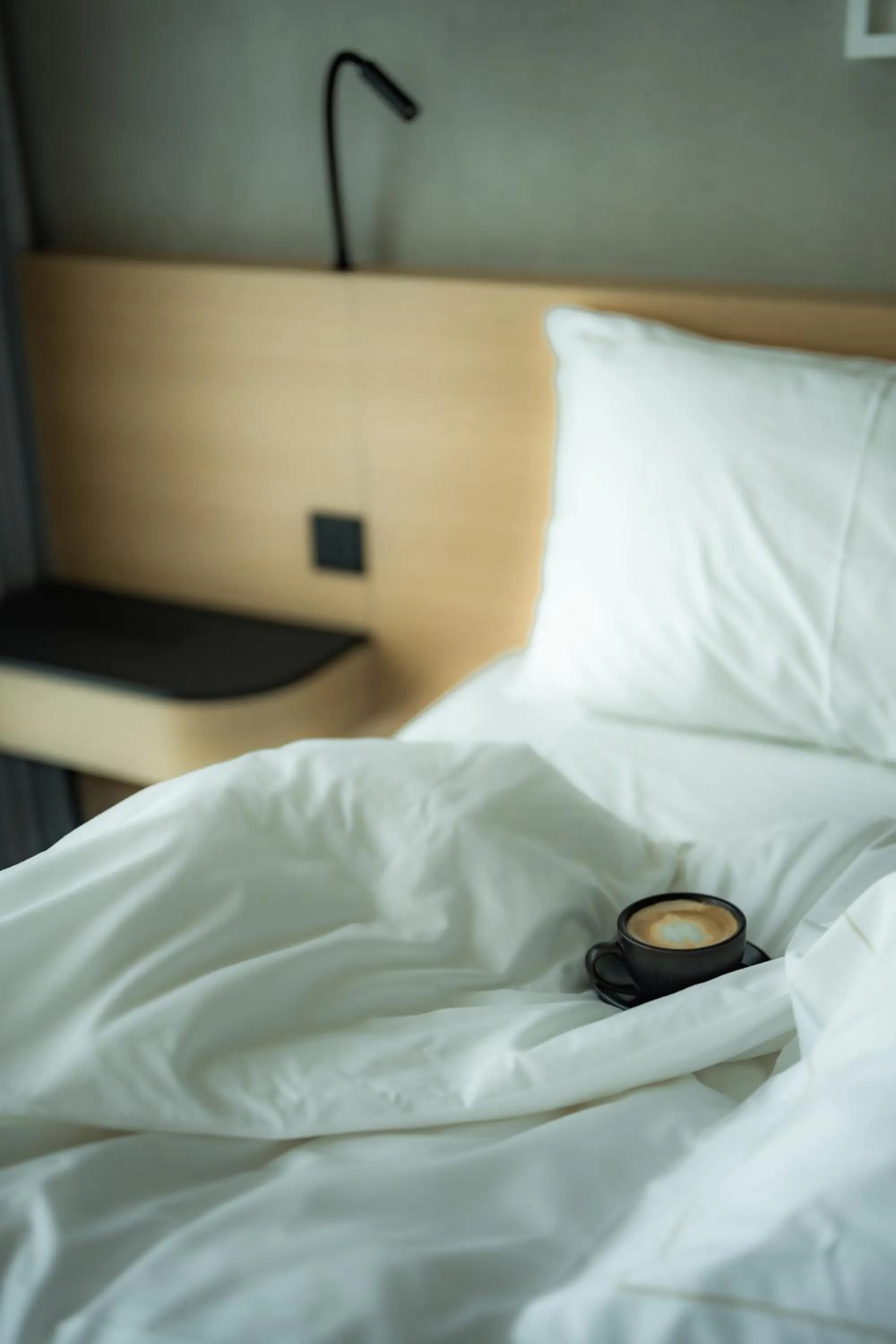 Bed in Hôtel des Horlogers