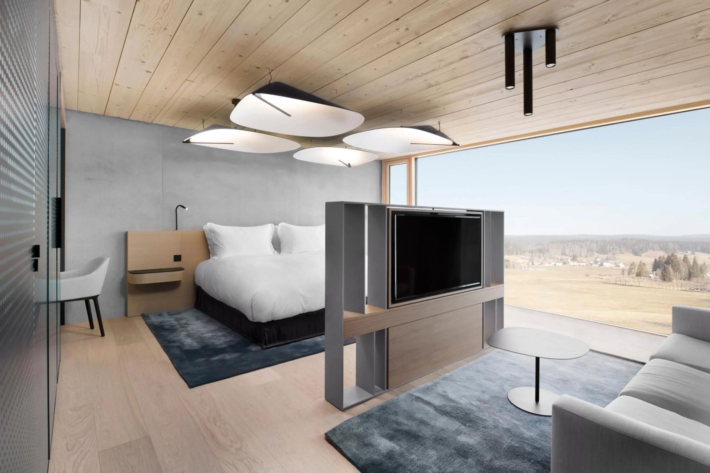 Bedroom in Hôtel des Horlogers