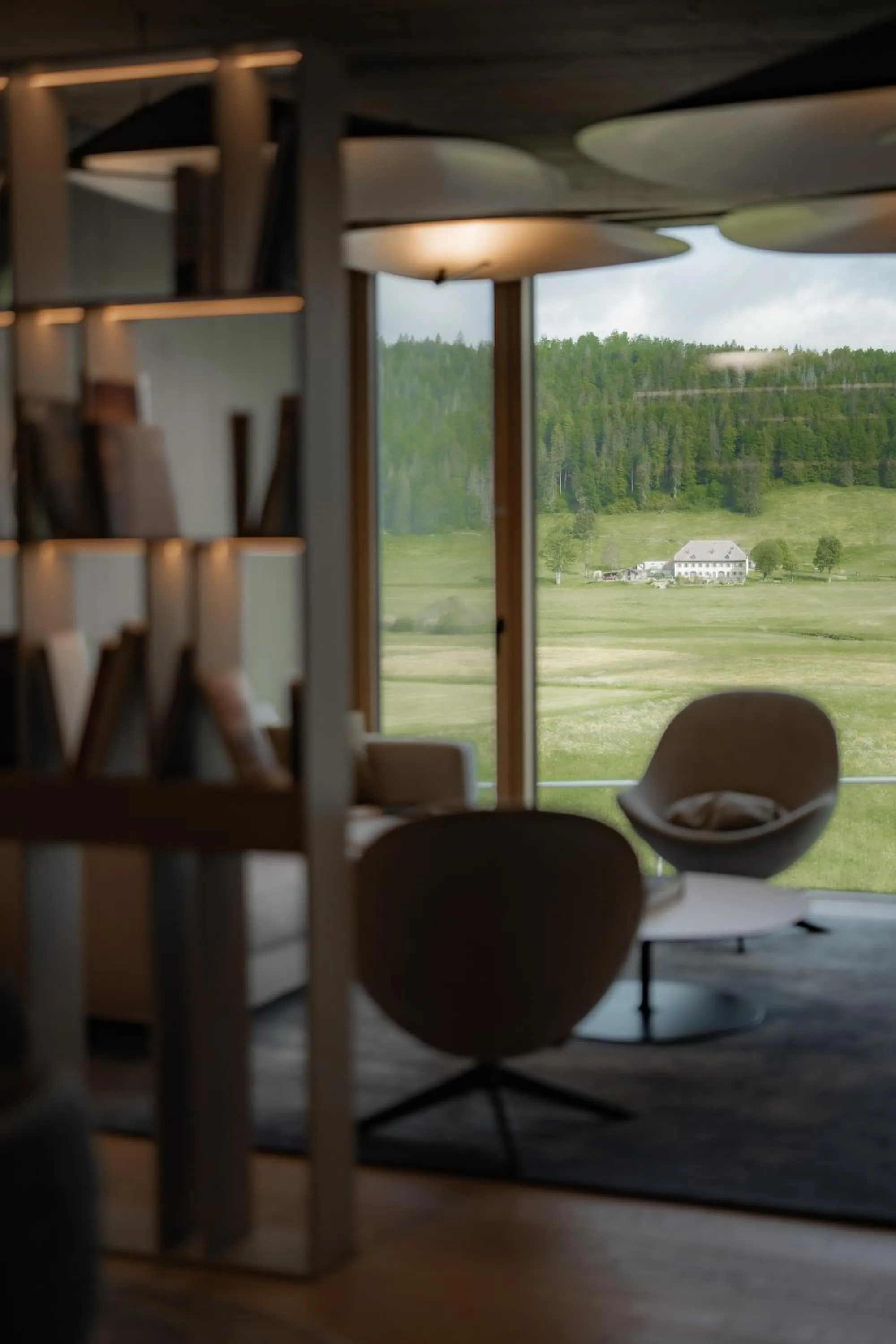 Natural landscape in Hôtel des Horlogers