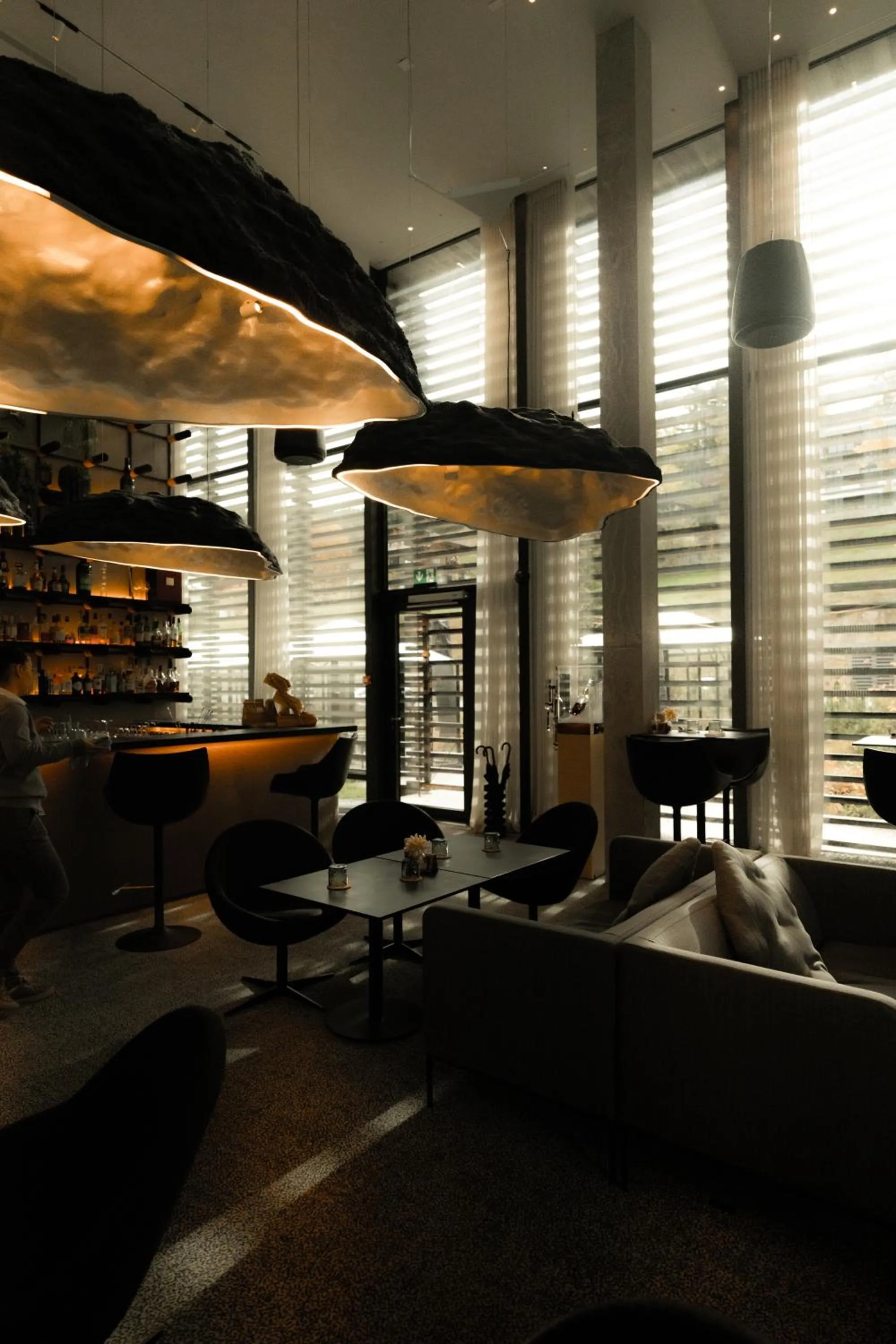 Lounge or bar in Hôtel des Horlogers