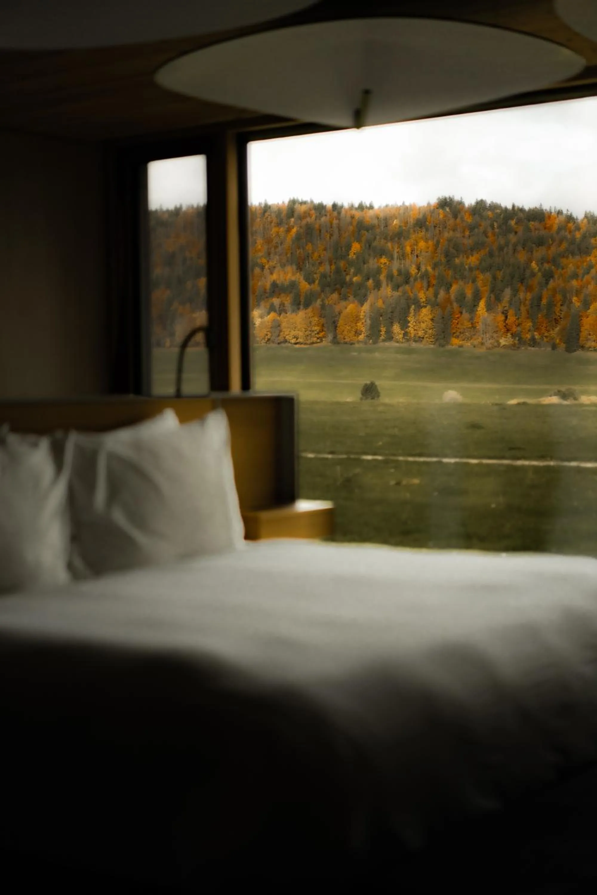 Bed in Hôtel des Horlogers