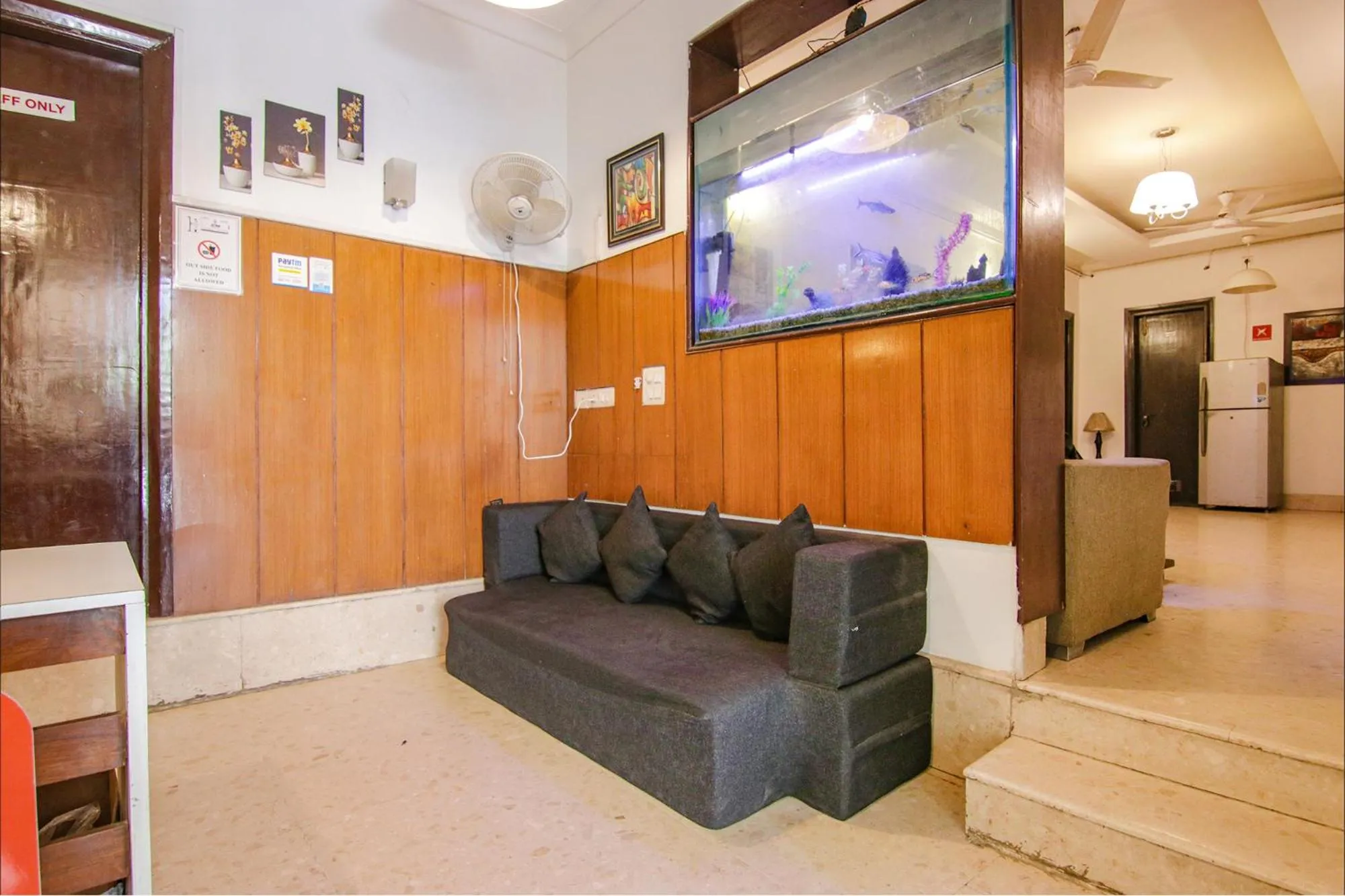 Living room in FabHotel JDM Residency