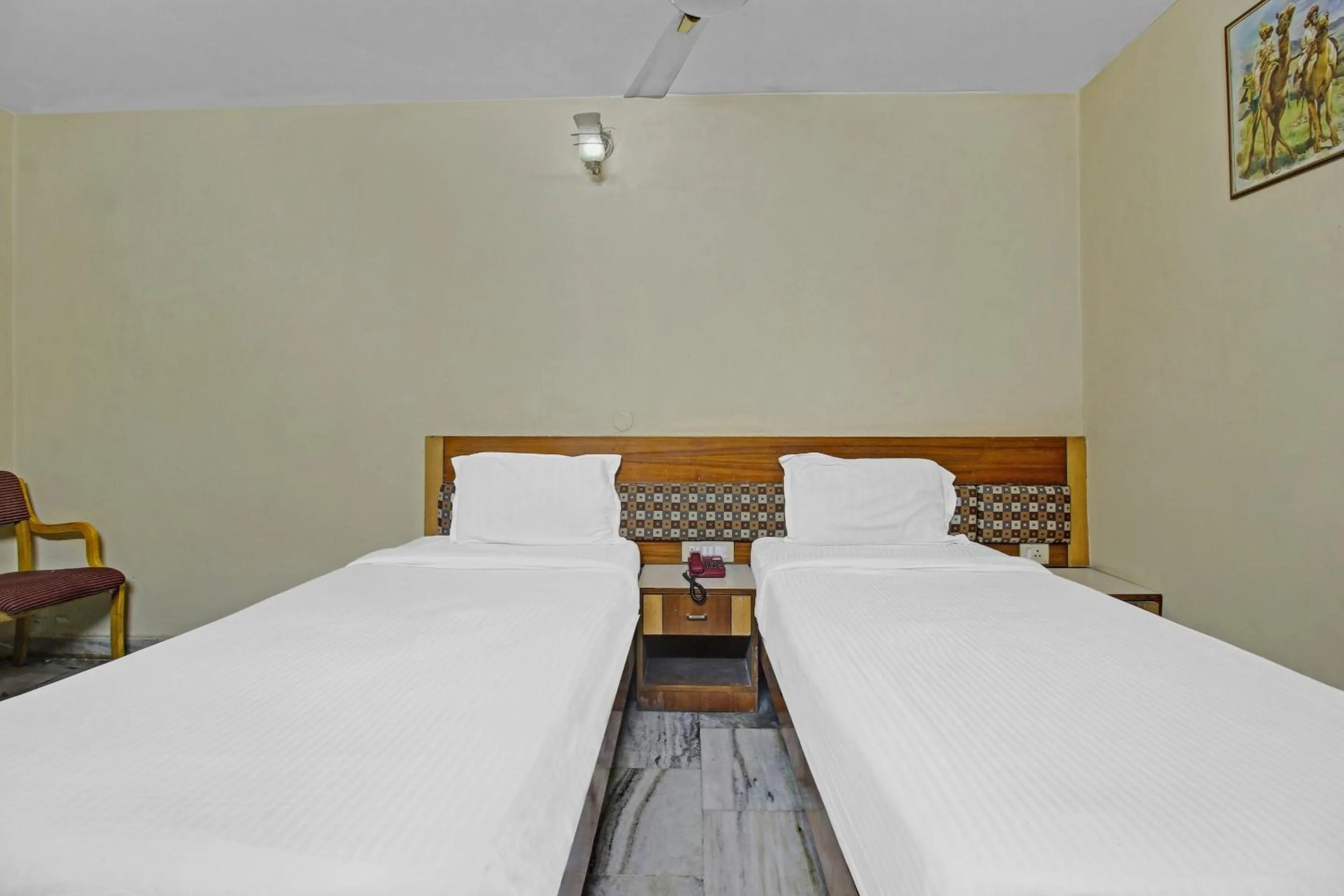 Facade/entrance, Bed in Hotel O Rahul International Hyderabad