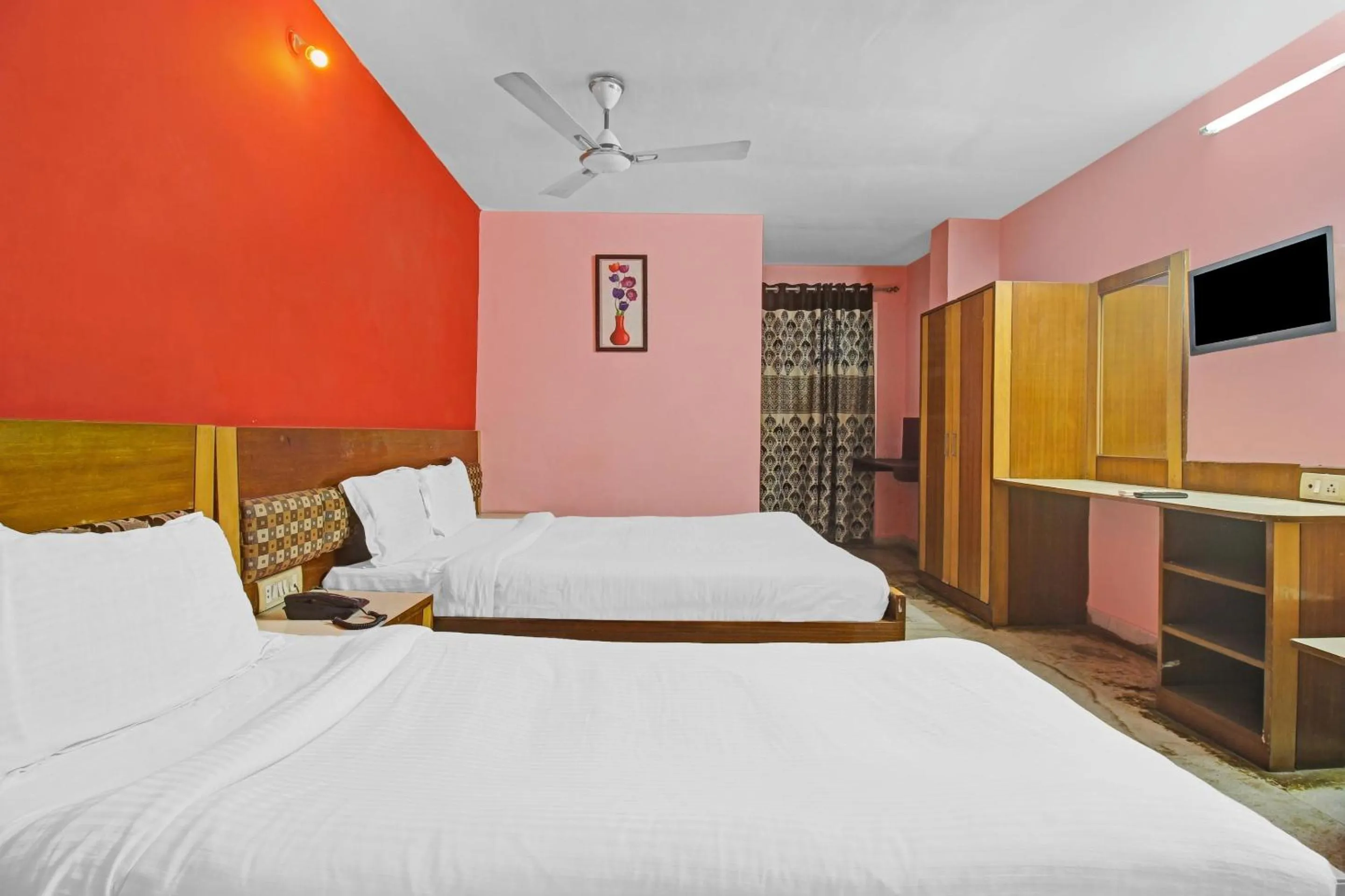 Bedroom, Bed in Hotel O Rahul International Hyderabad
