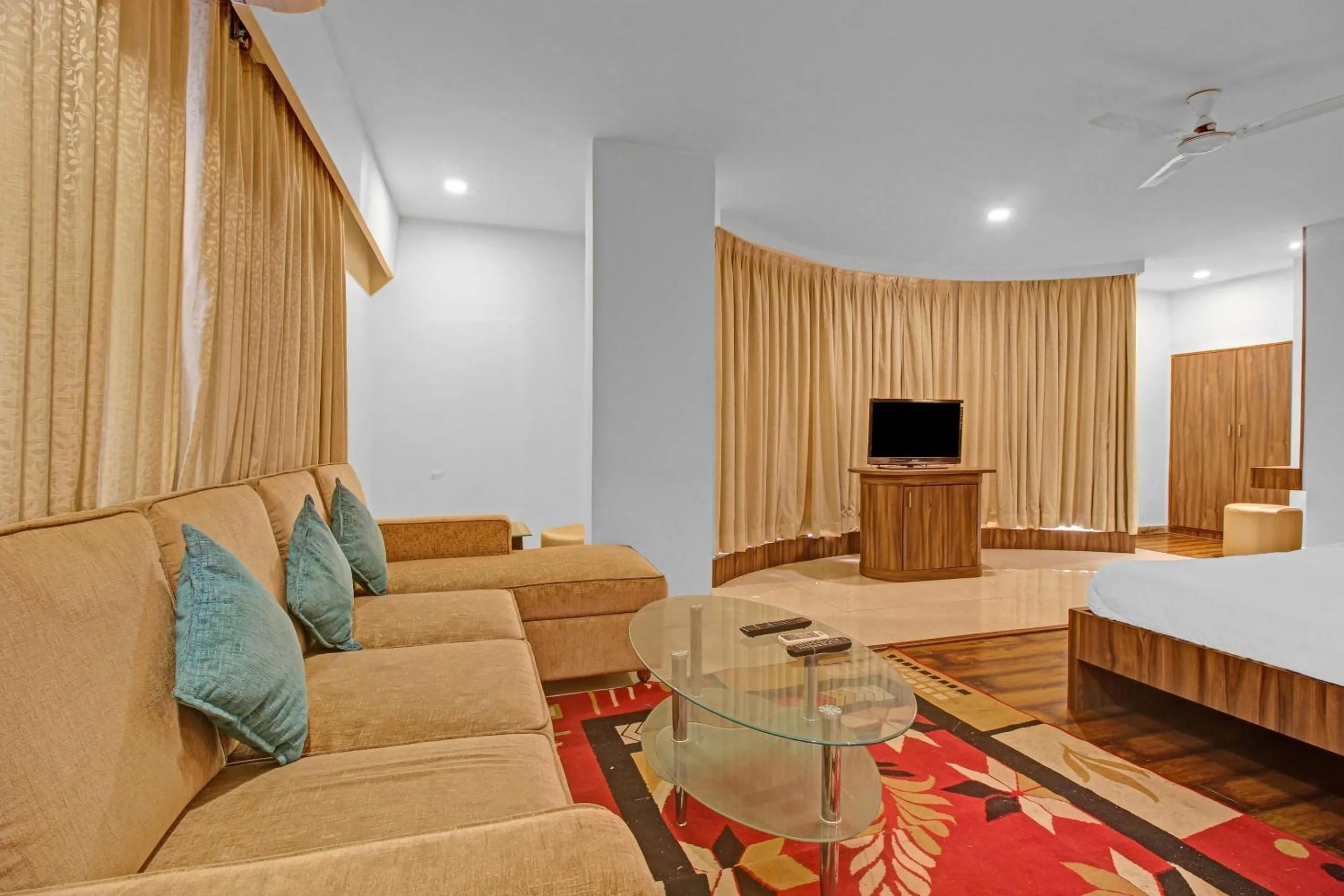 Bedroom, Bed in Hotel O Rahul International Hyderabad