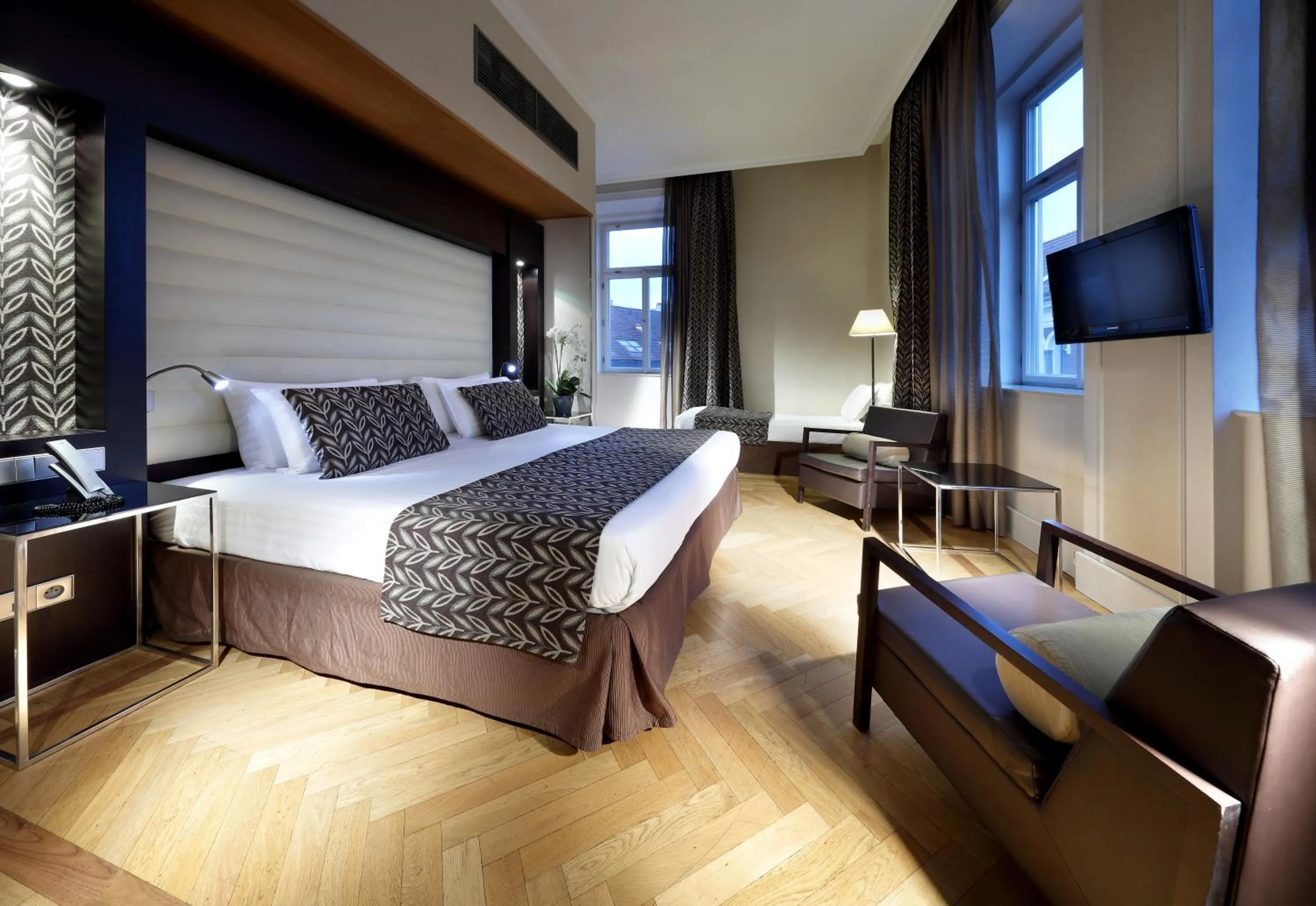 Bed in Eurostars Thalia