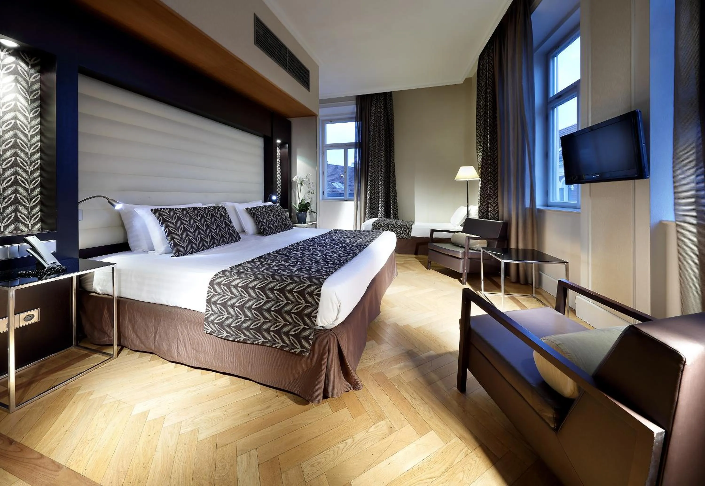 Bed in Eurostars Thalia