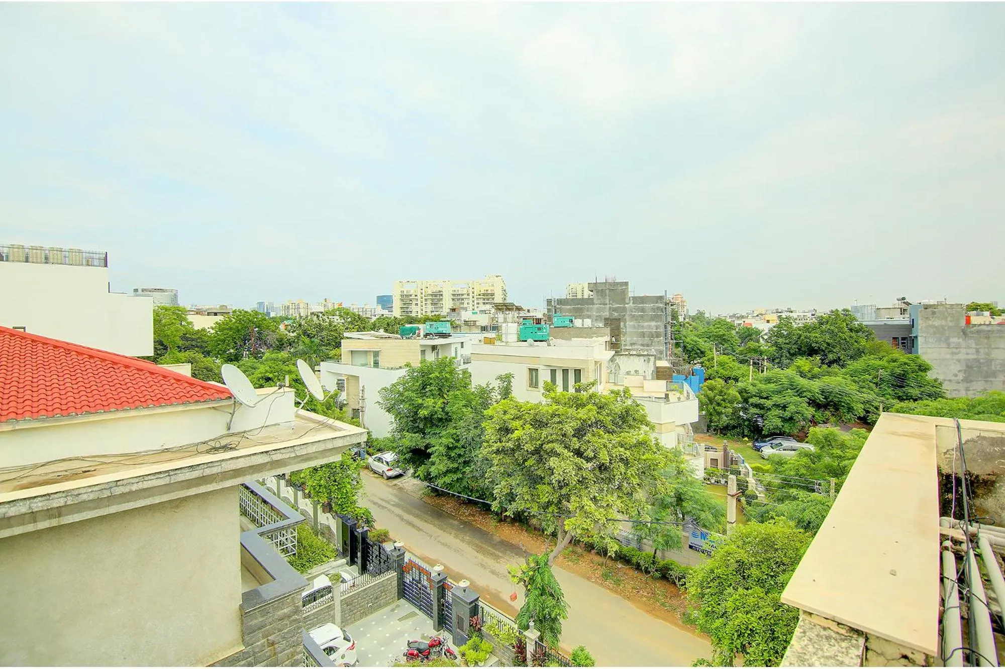 View (from property/room) in FabHotel Phoenix Hospitality Near DLF Cyber Hub & Metro, Gurugram