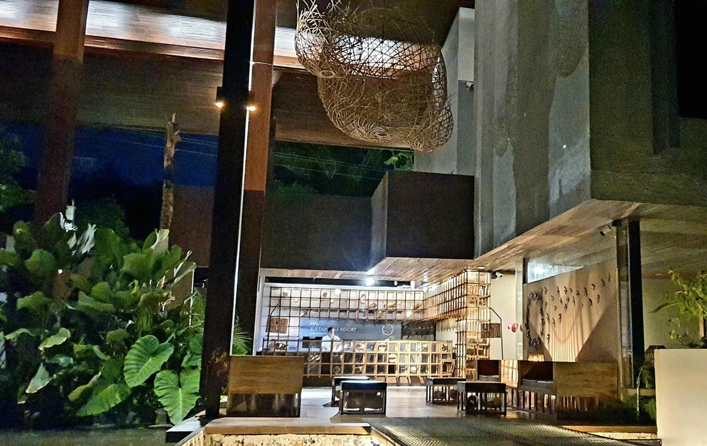 Living room in HALO Sustainable Resort Karimunjawa