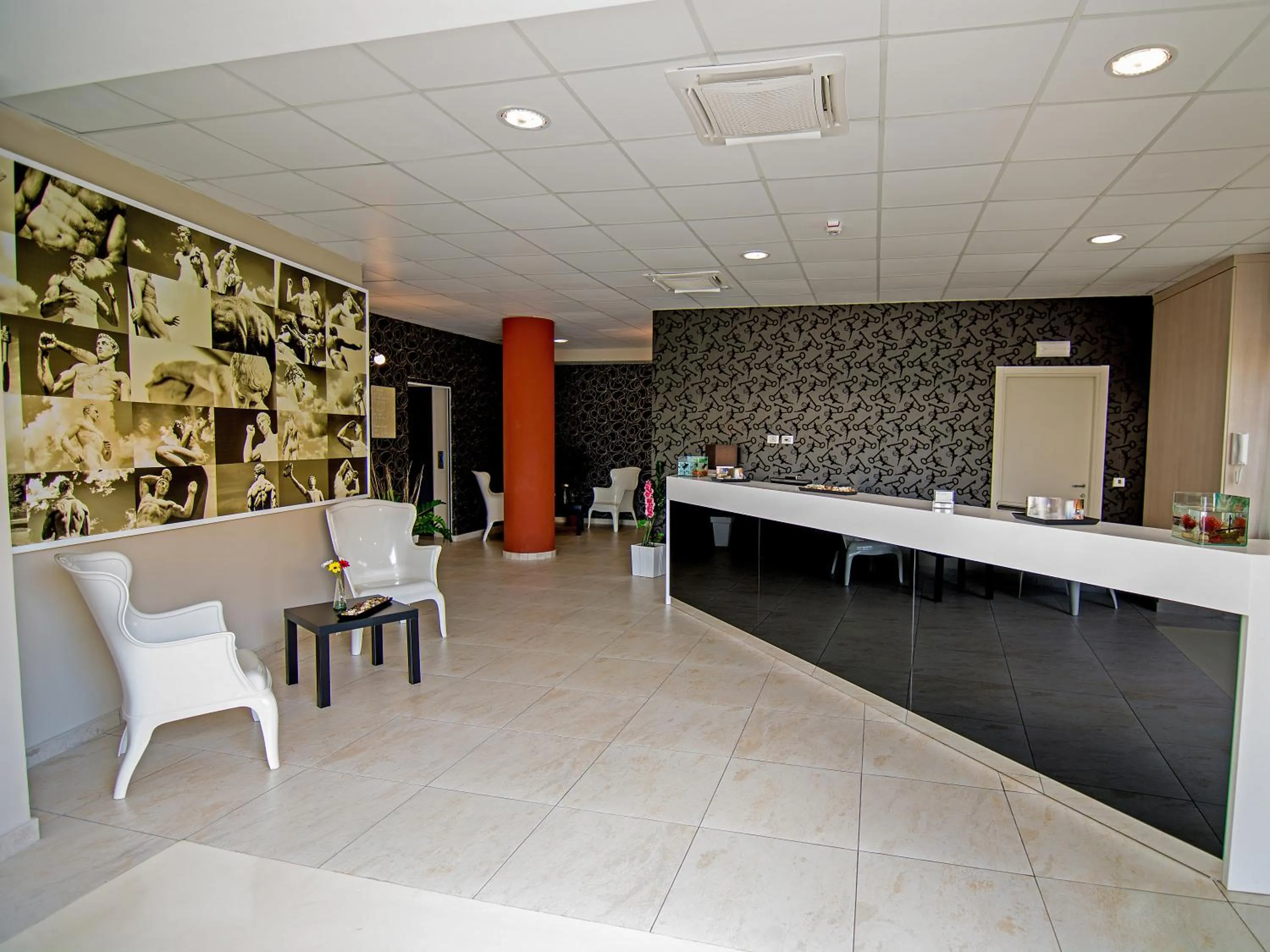Lobby or reception in Eracle Hotel