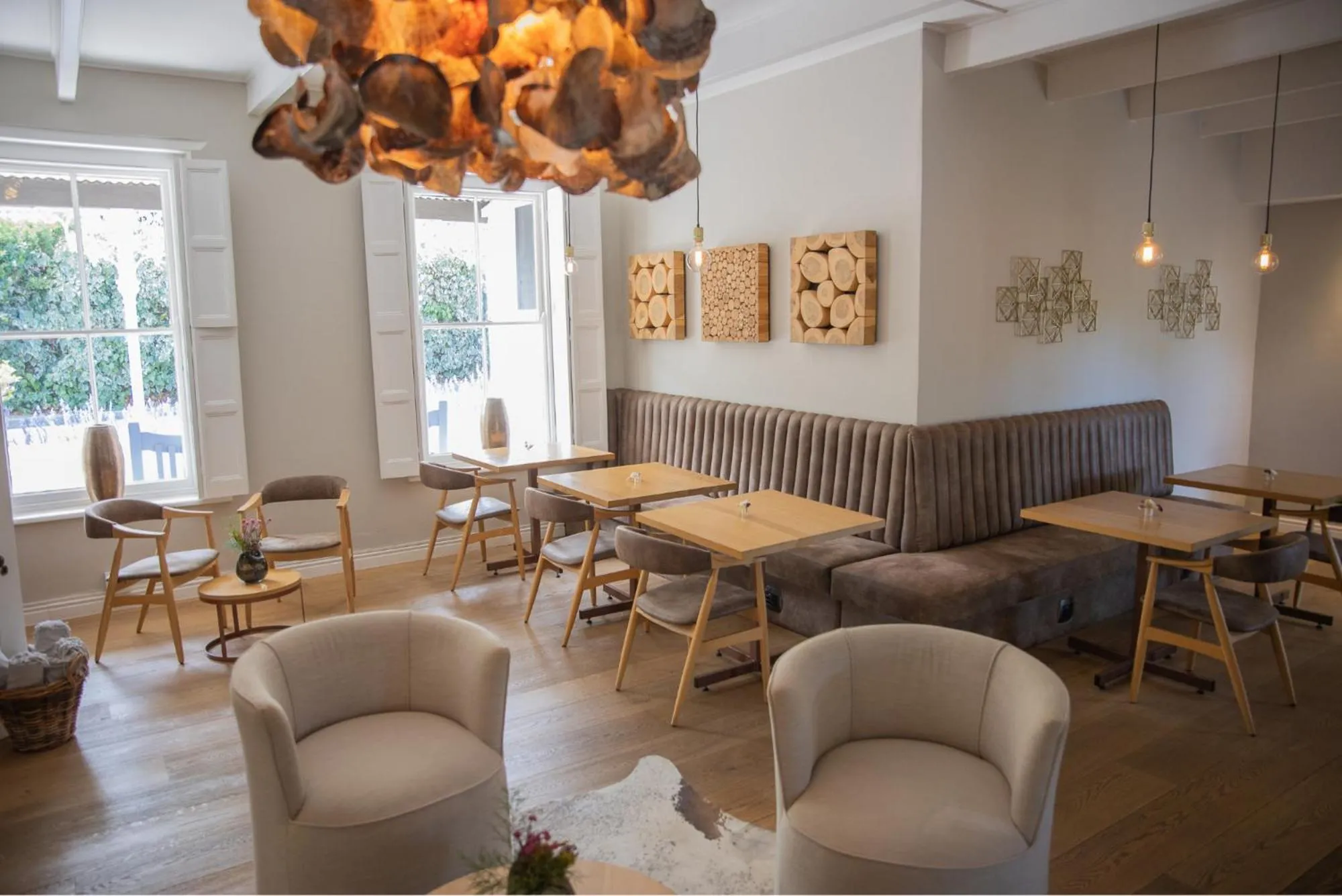 Seating area in Macaron Boutique Guest House