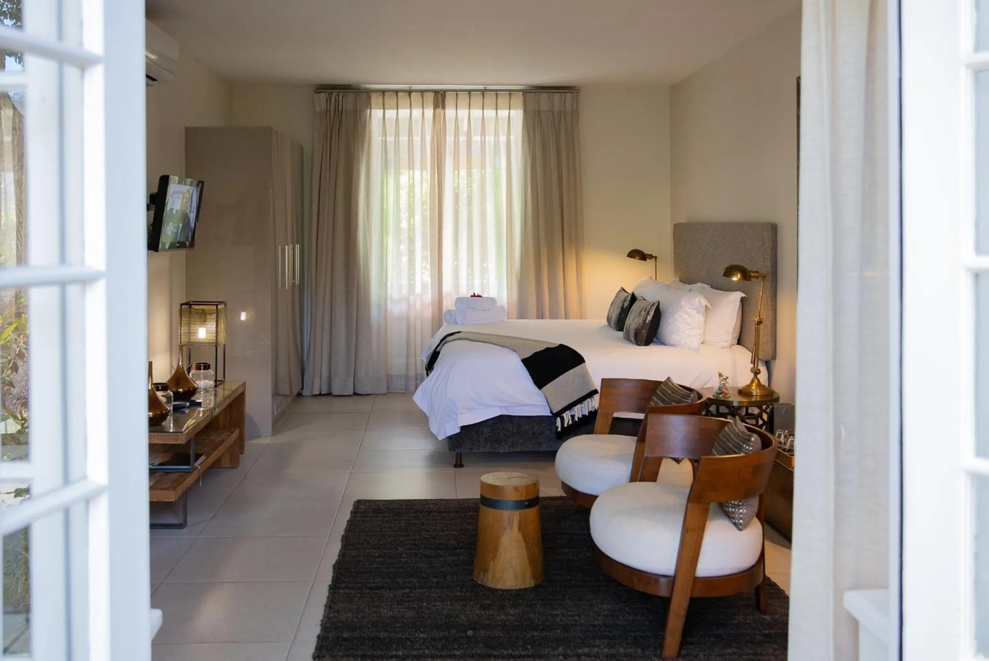 Bed in Macaron Boutique Guest House