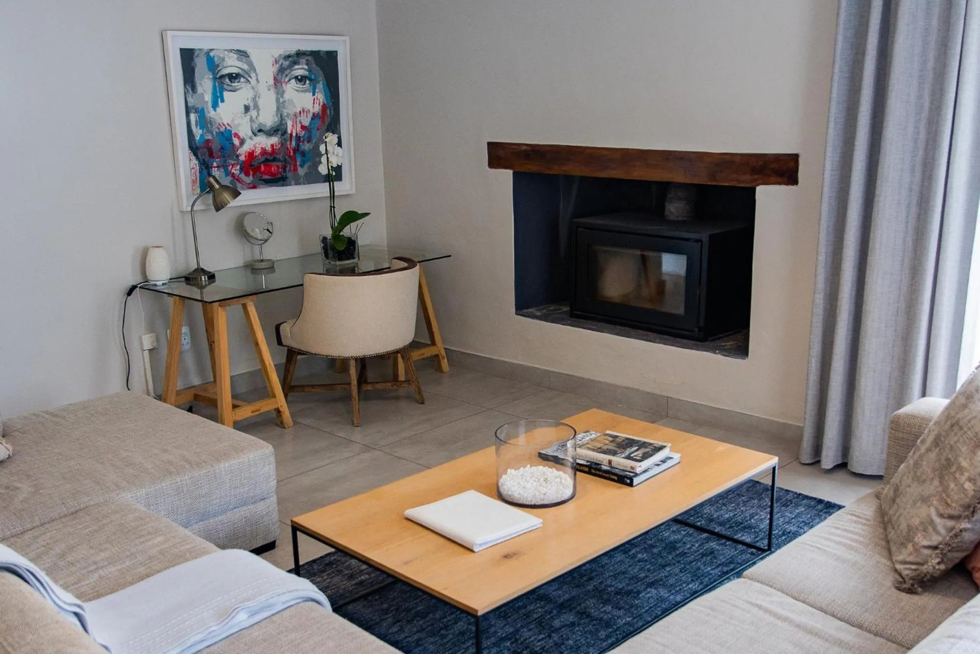 Seating area in Macaron Boutique Guest House