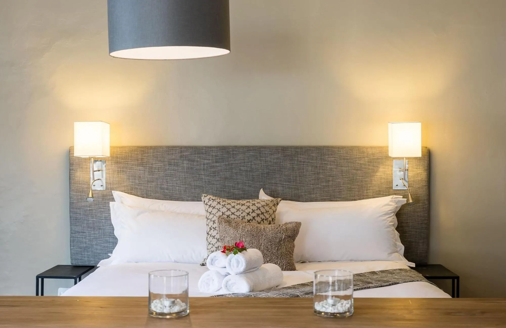 Bed in Macaron Boutique Guest House