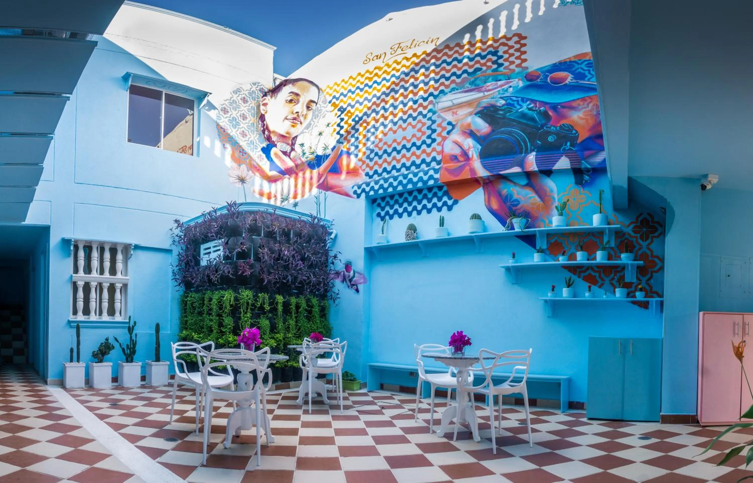 Property building in San Felicin Hostel