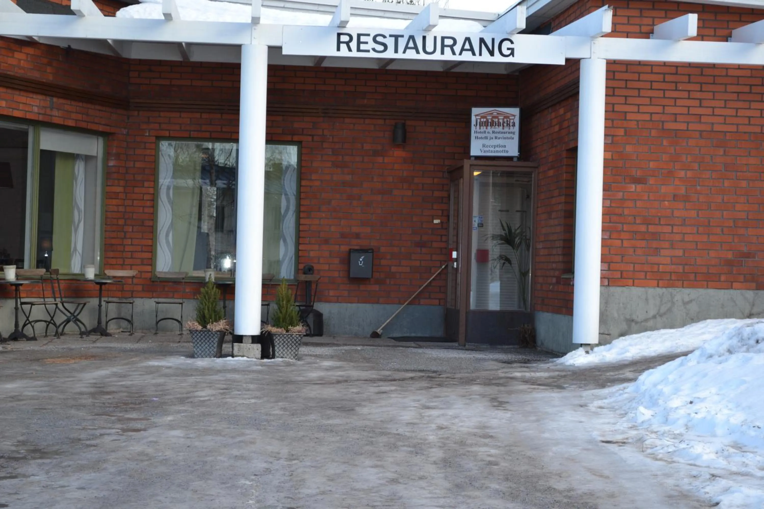 Restaurant/places to eat in Juthbacka Hotell