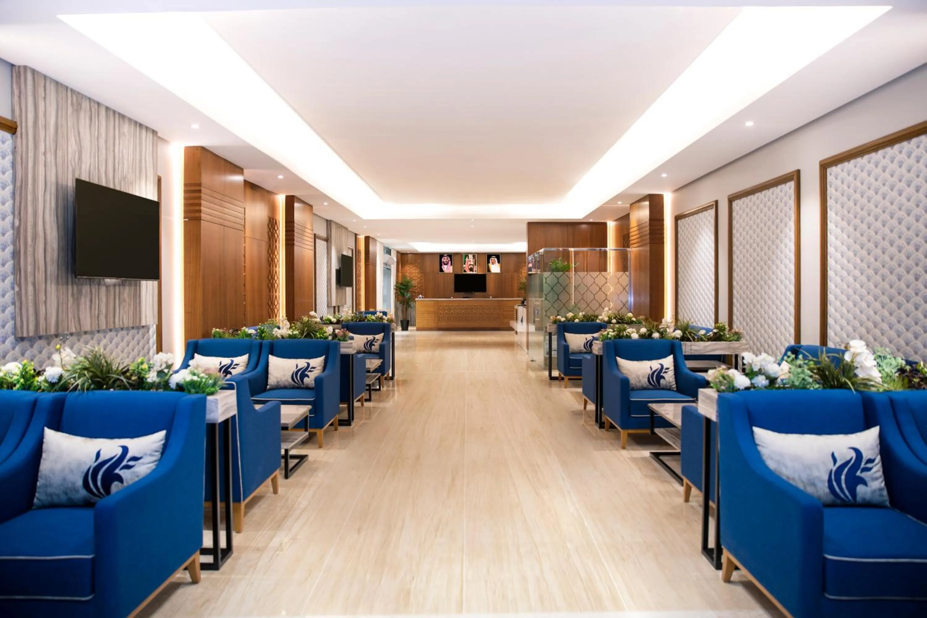 Lobby or reception in Swiss Blue Hotel - Hera