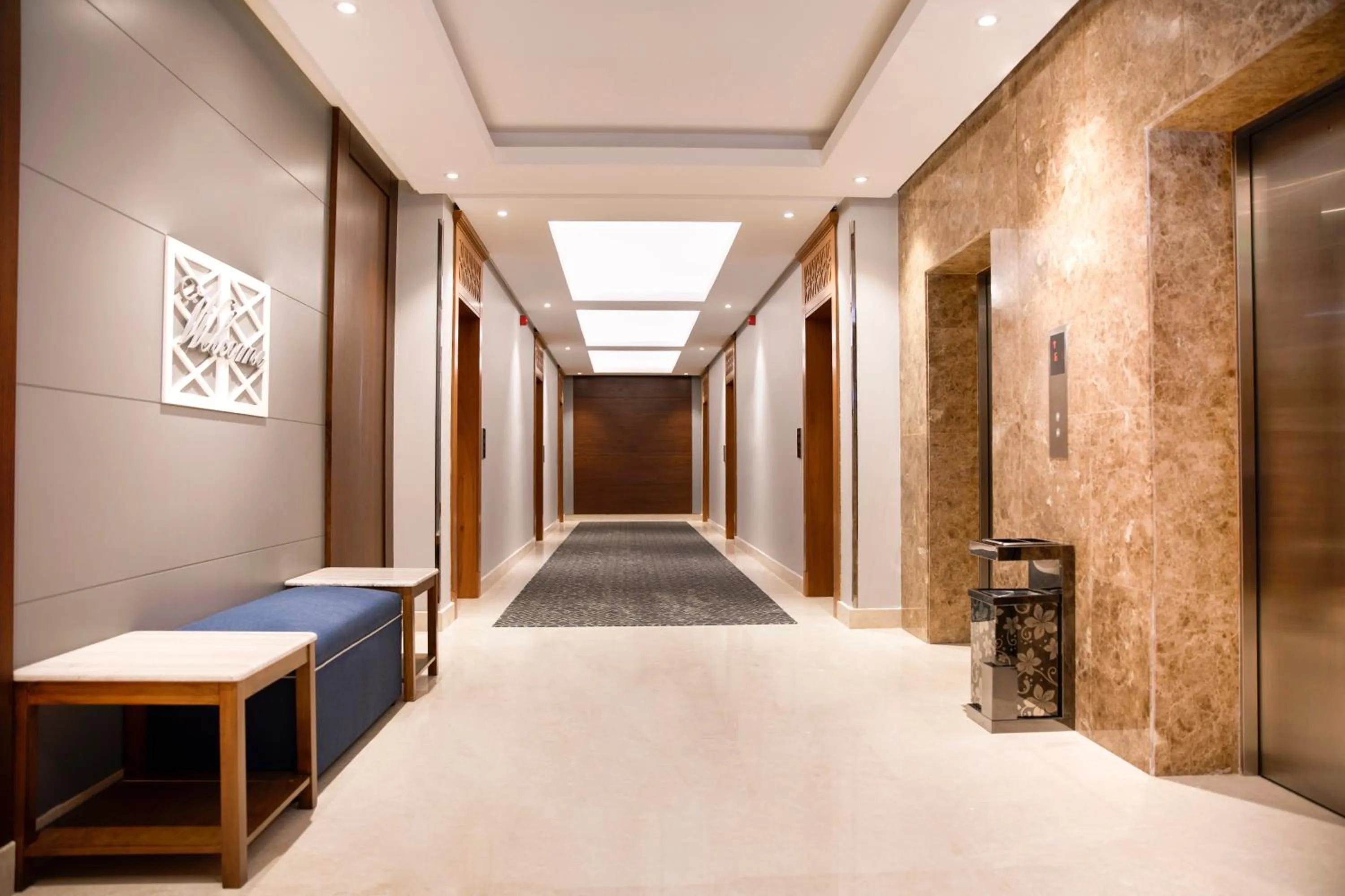 Floor plan in Swiss Blue Hotel - Hera