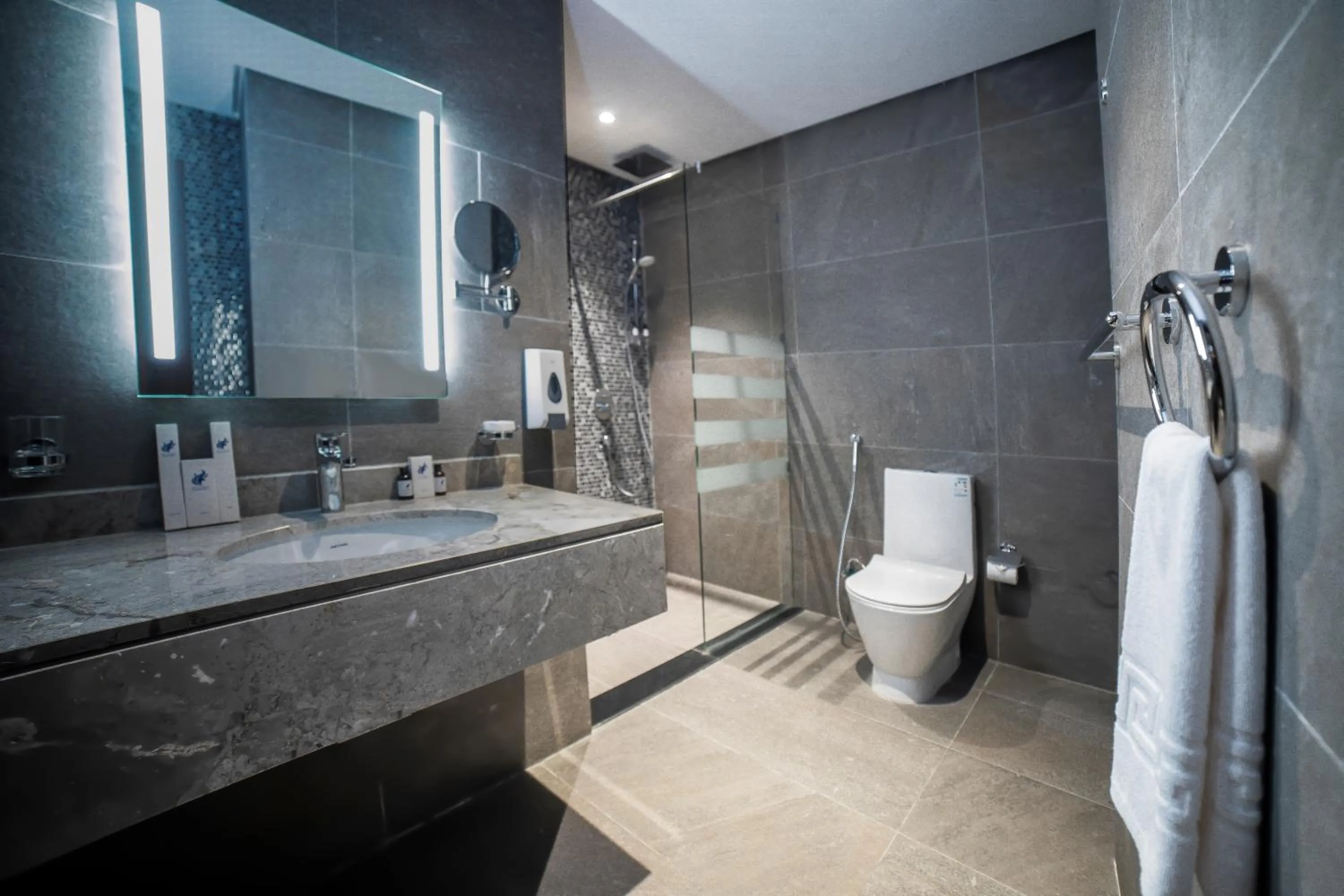 Bathroom in Swiss Blue Hotel - Hera