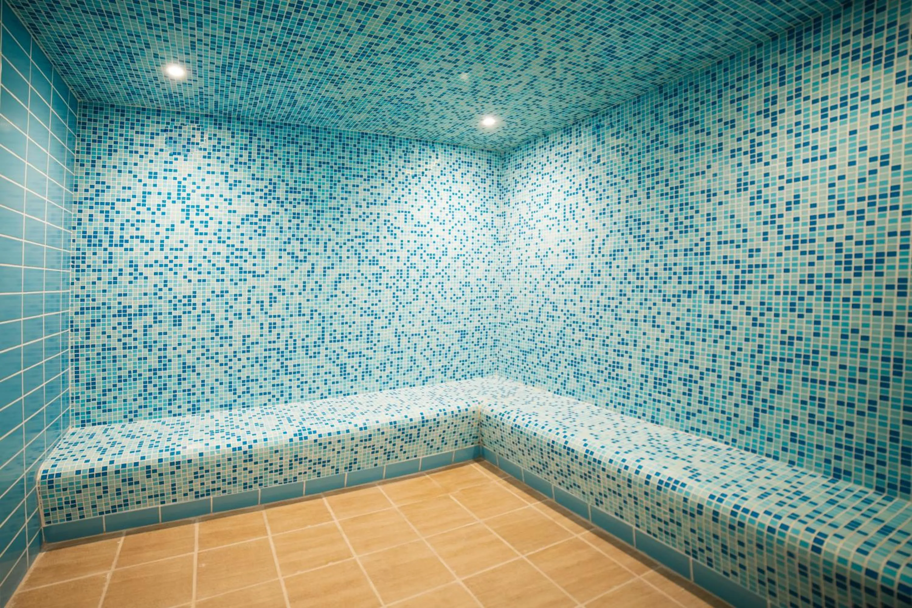 Steam room in Swiss Blue Hotel - Hera