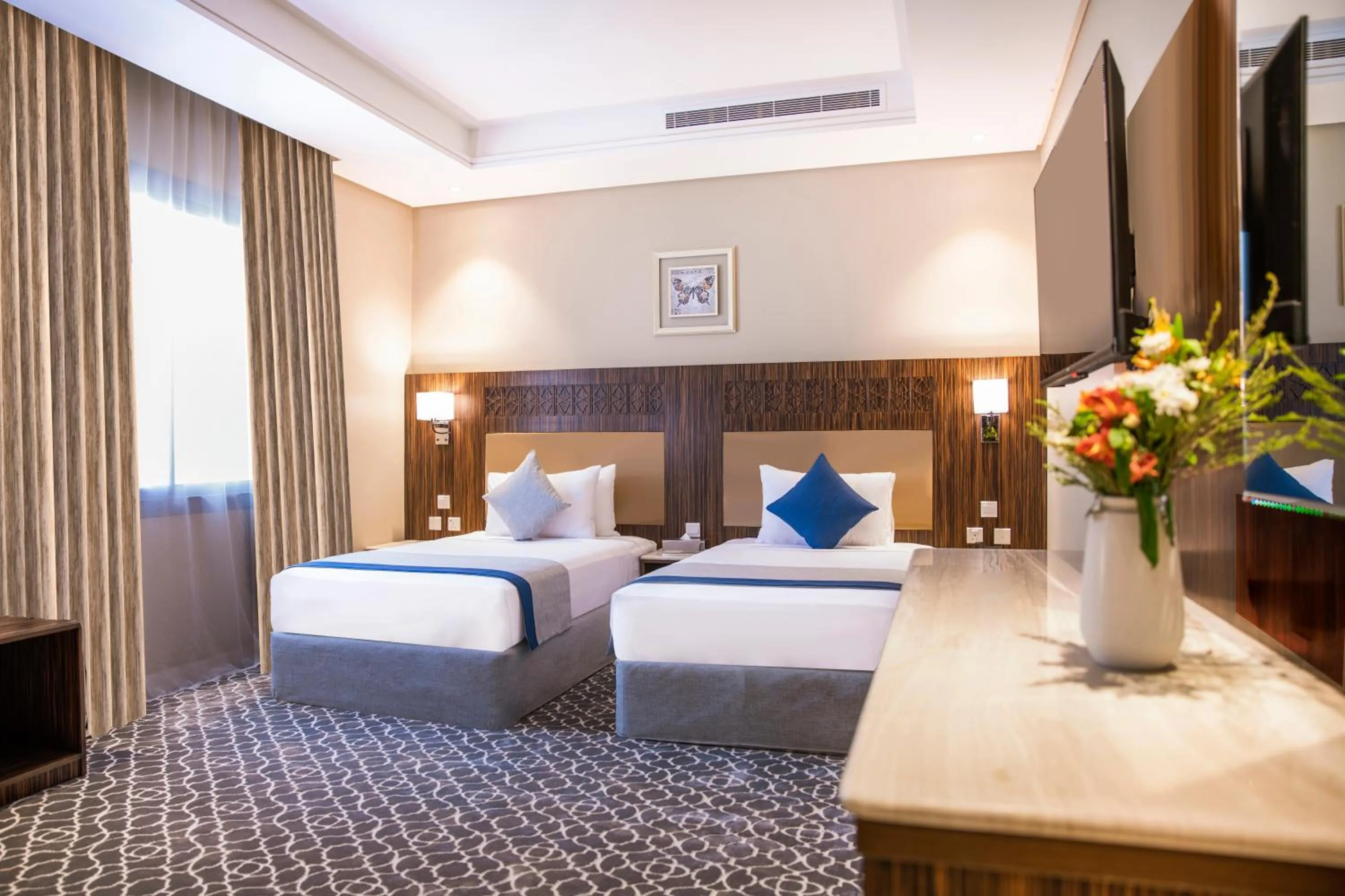 Bed in Swiss Blue Hotel - Hera