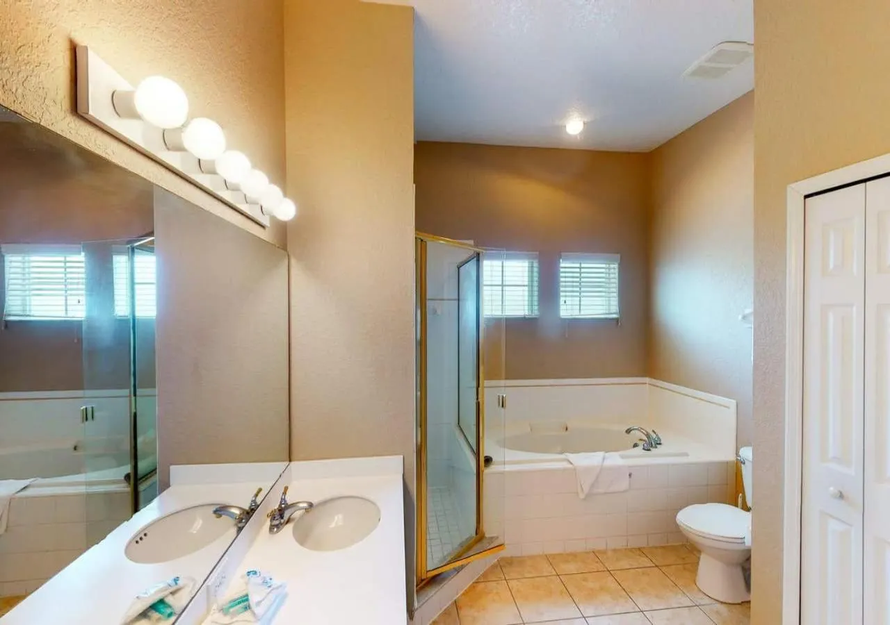 Bathroom in Bahama Bay Resort by Wyndham Vacation Rentals - Near Disney