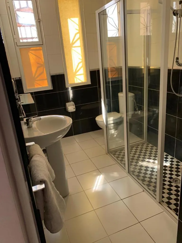 Bathroom in Amor Hotel