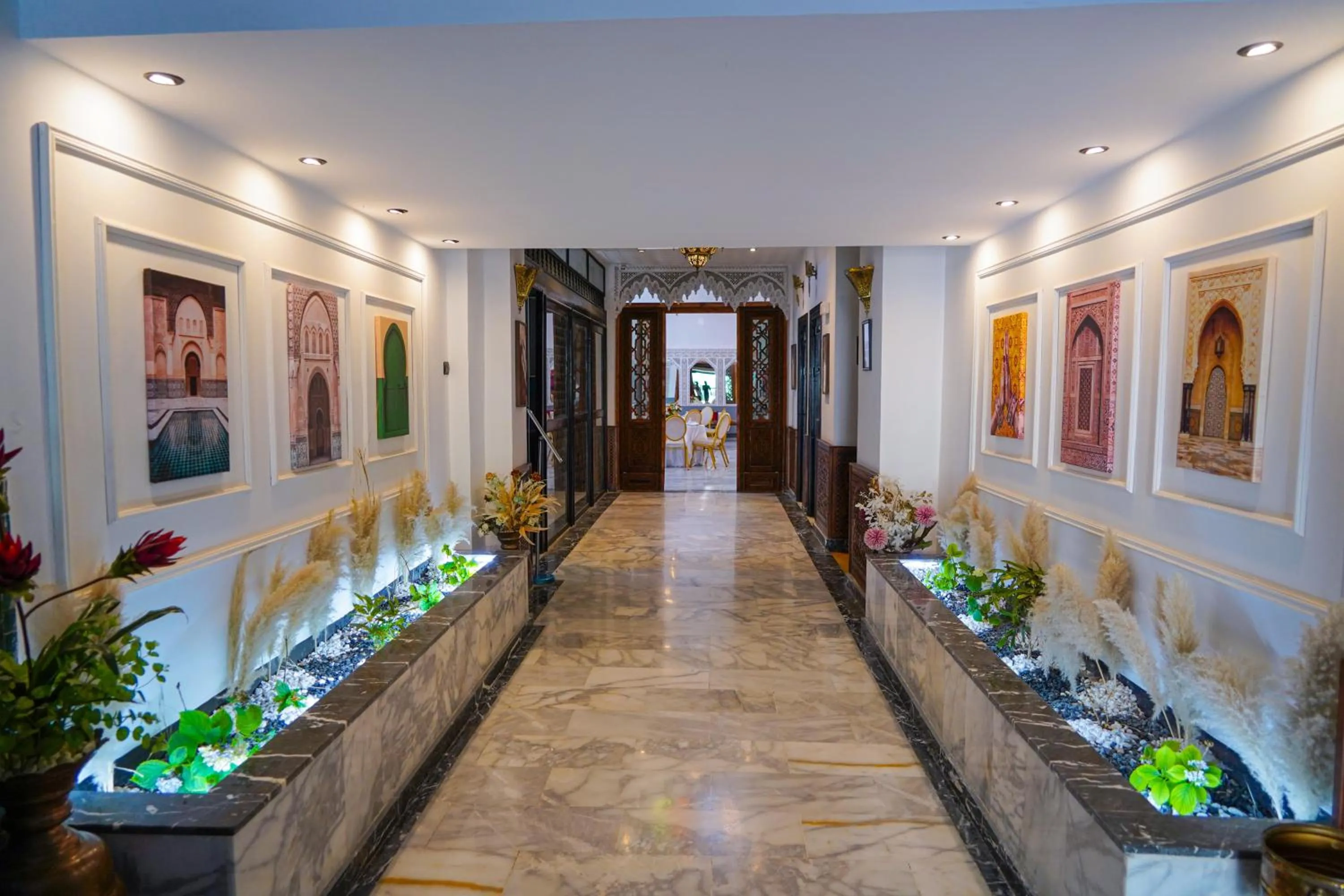 Lobby or reception in Amor Hotel