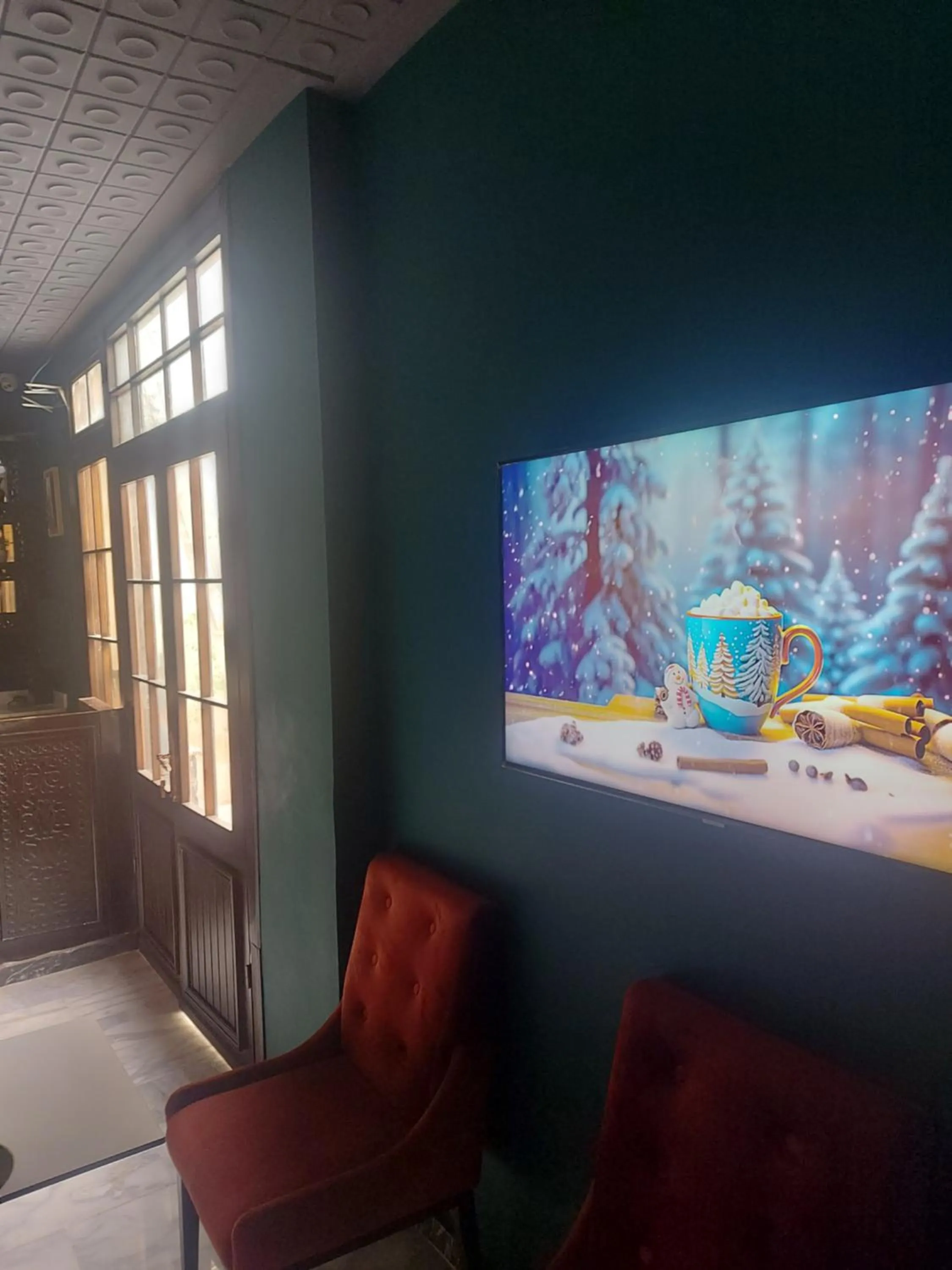 Living room in Amor Hotel