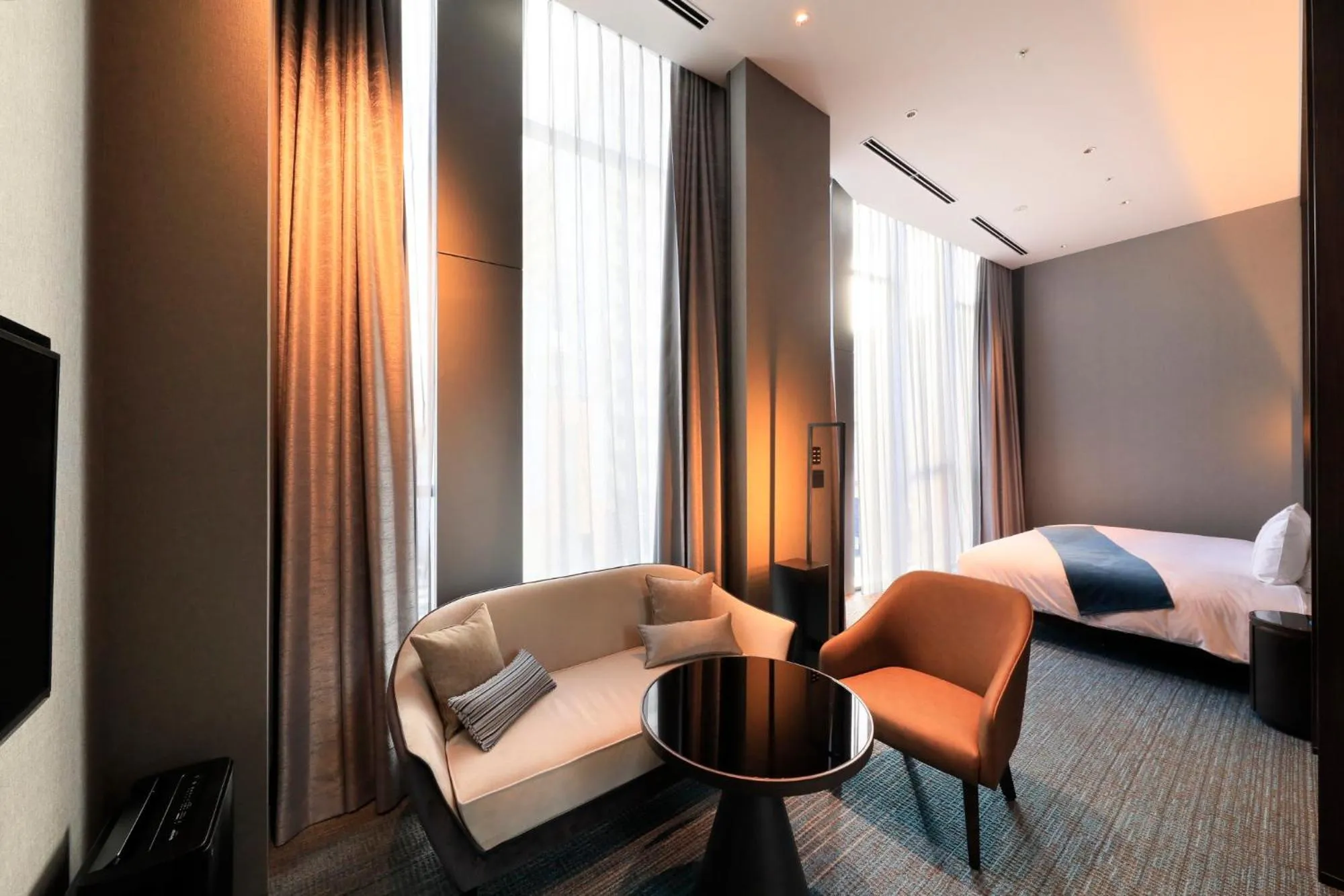 Living room, Bed in Richmond Hotel Premier Kyoto Shijo