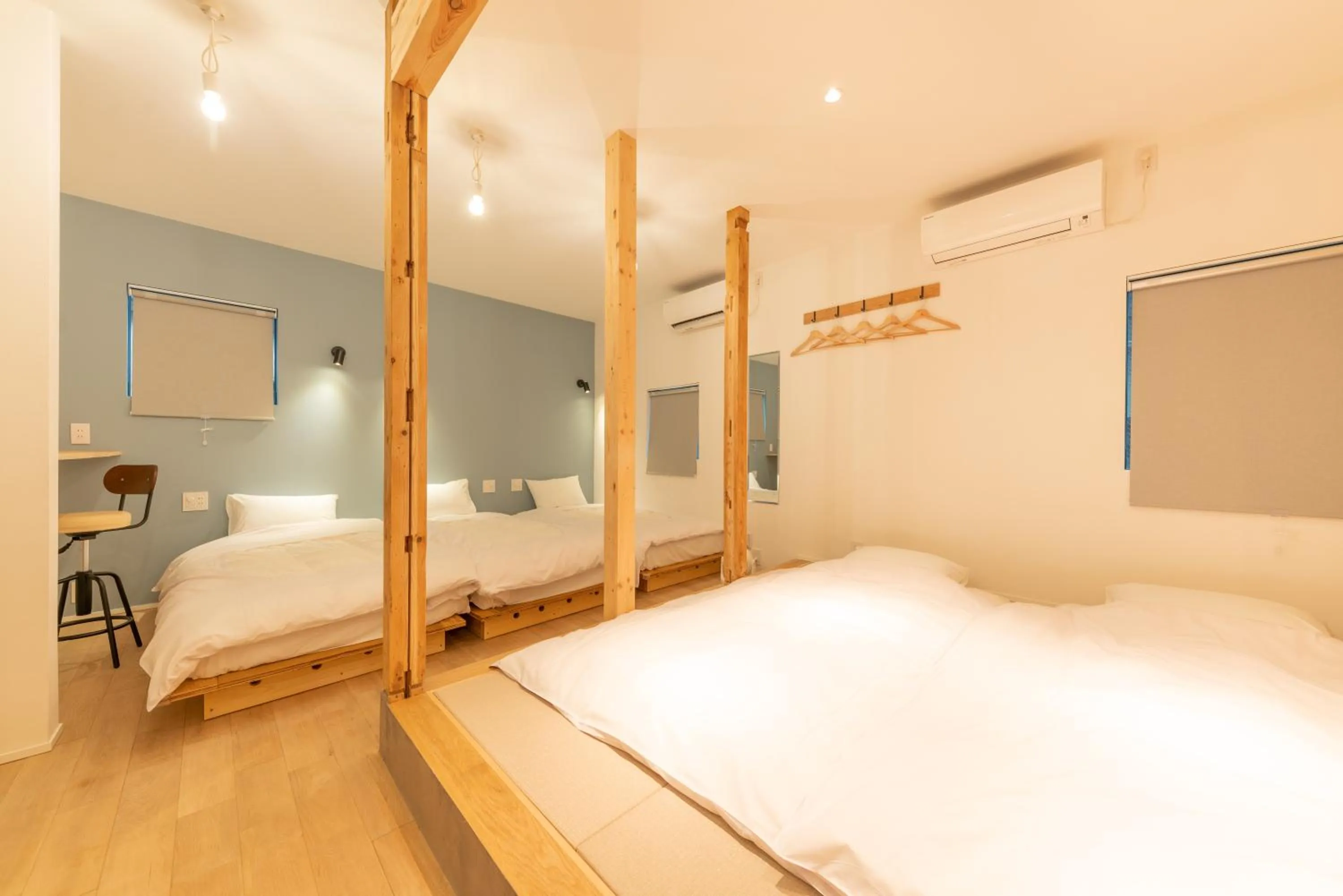 Bedroom, Bed in 強羅base A棟 - GORA Base A