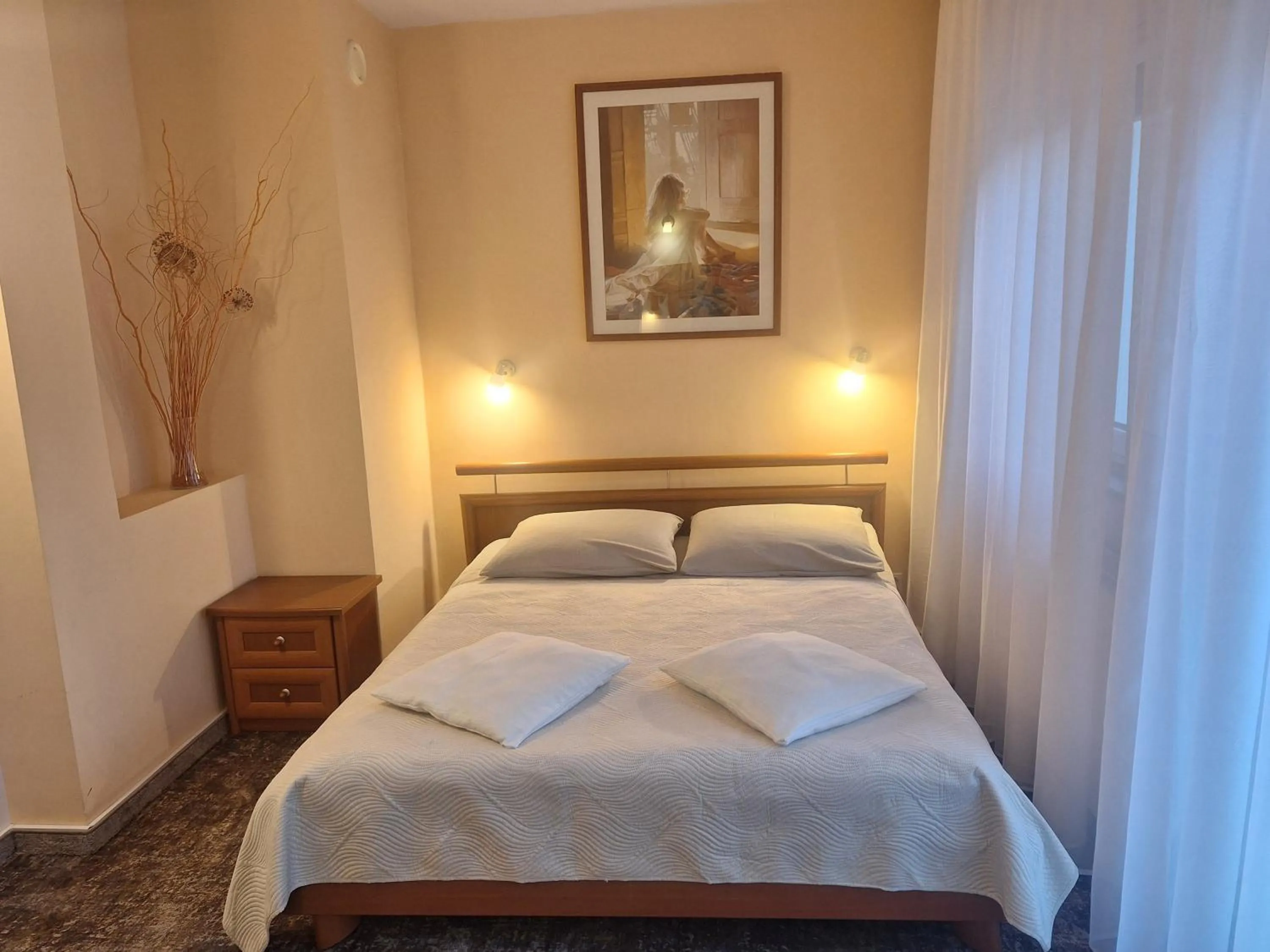 Bed in Hotel w Dobieszkowie