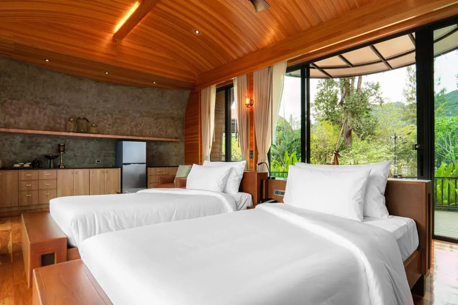 Deluxe Villa Pool Access Twin Bed in The Hidden Village, Khao Yai Deluxe Villa Pool Access Twin Bed in The Hidden Village, Khao Yai