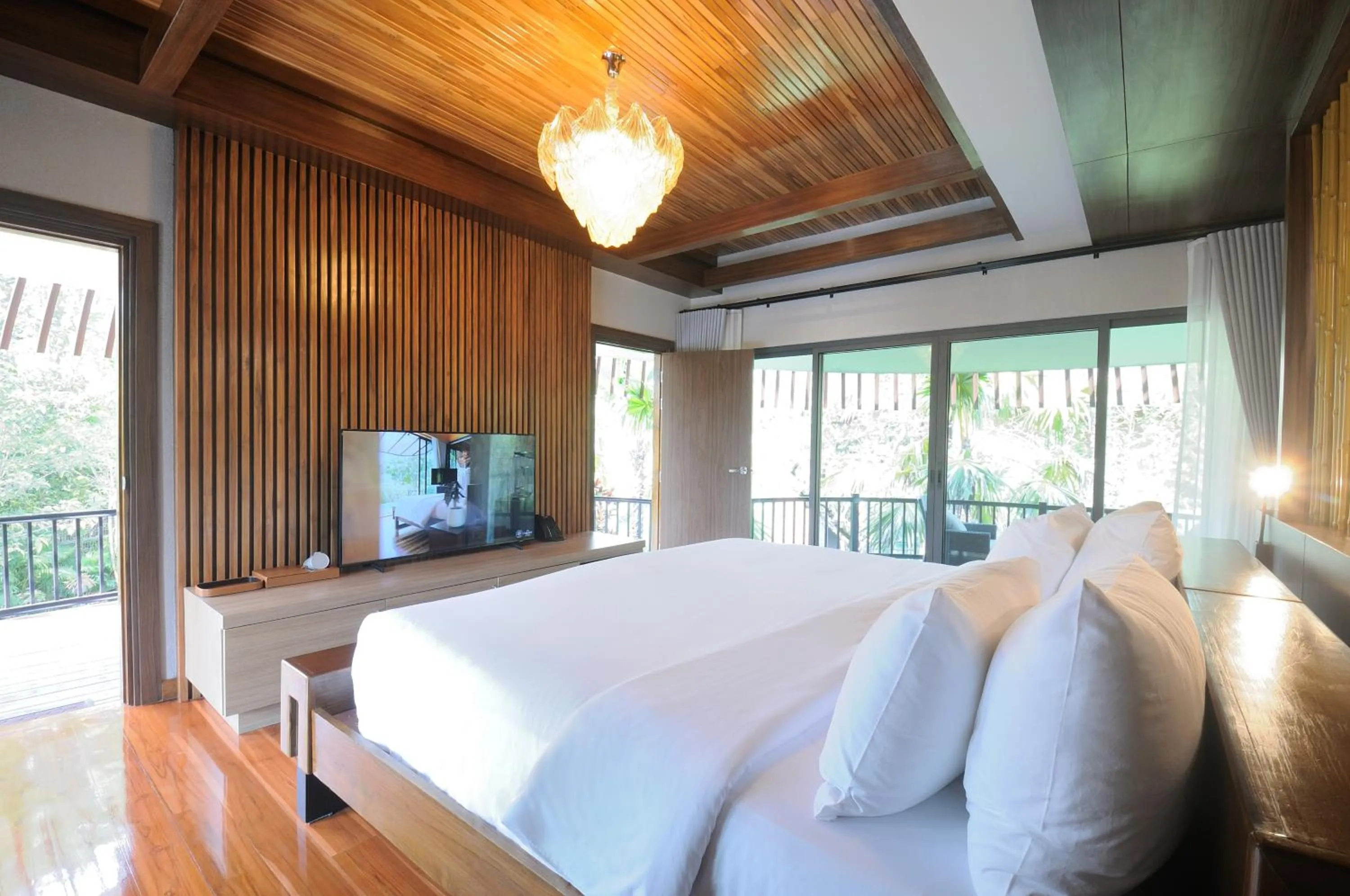 Bed in The Hidden Village, Khao Yai