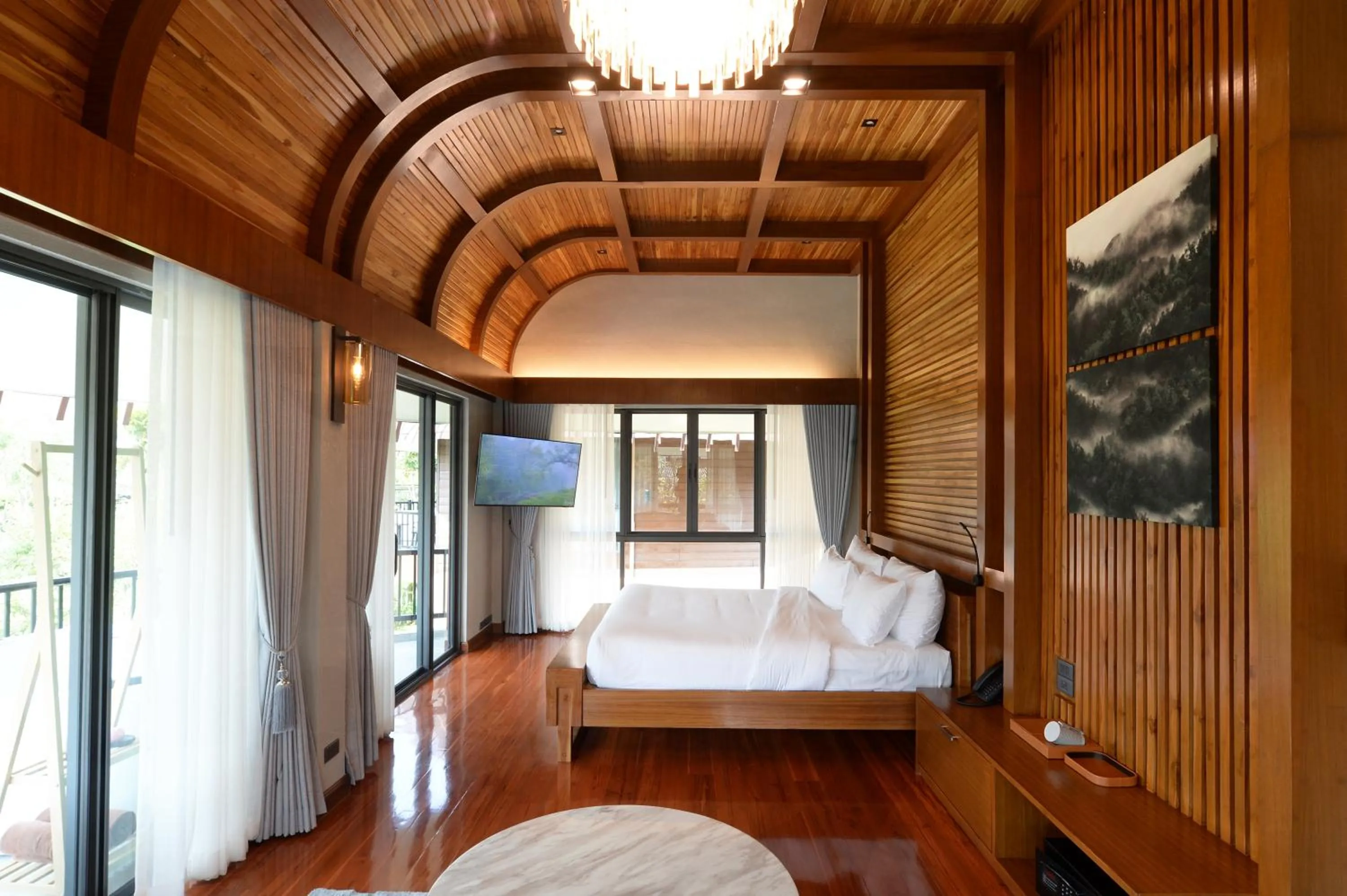 Bed in The Hidden Village, Khao Yai