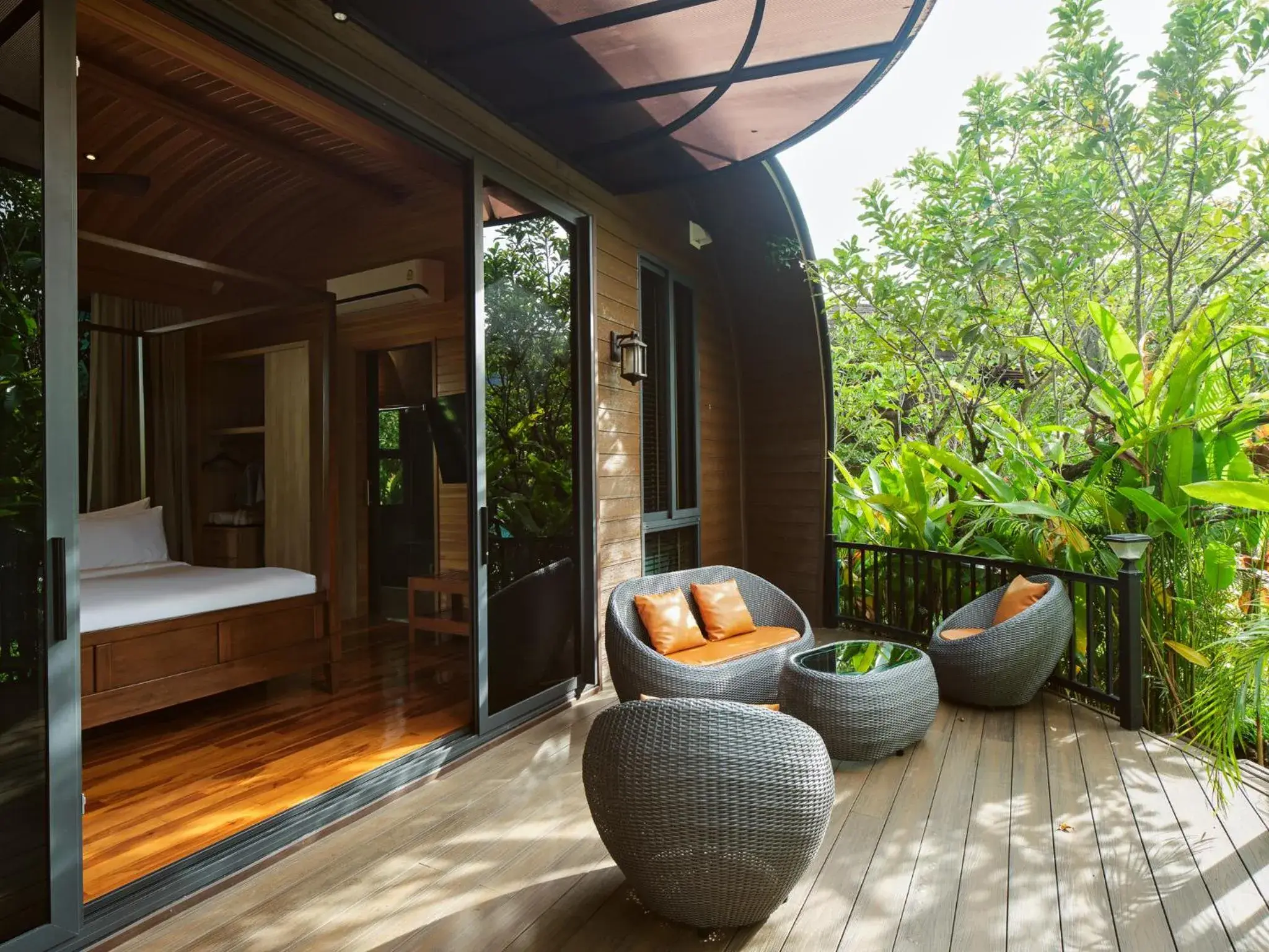 Deluxe Villa Pool Access Double Bed in The Hidden Village, Khao Yai Deluxe Villa Pool Access Double Bed in The Hidden Village, Khao Yai