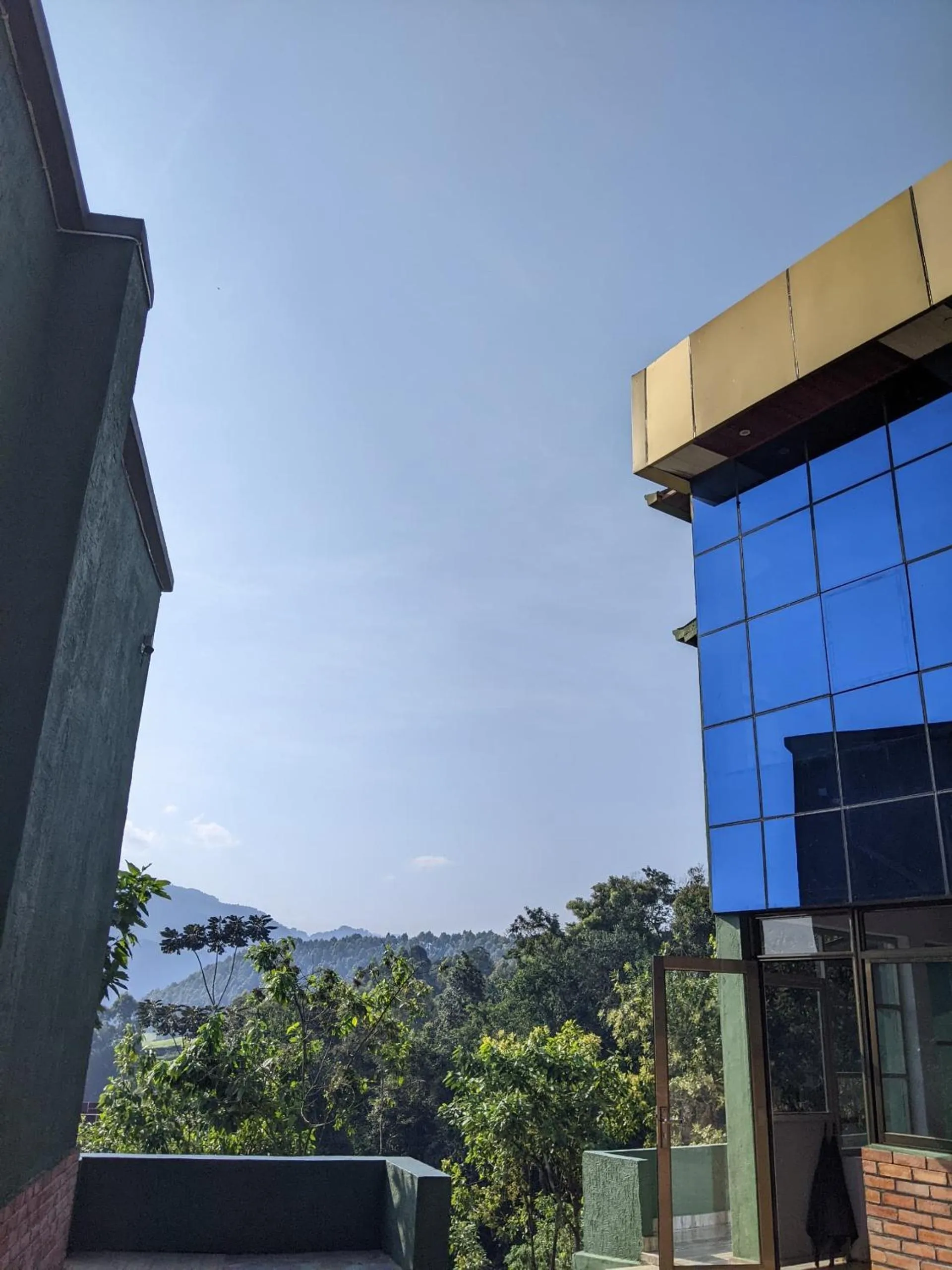 Natural landscape in Chimpanzee Lodge