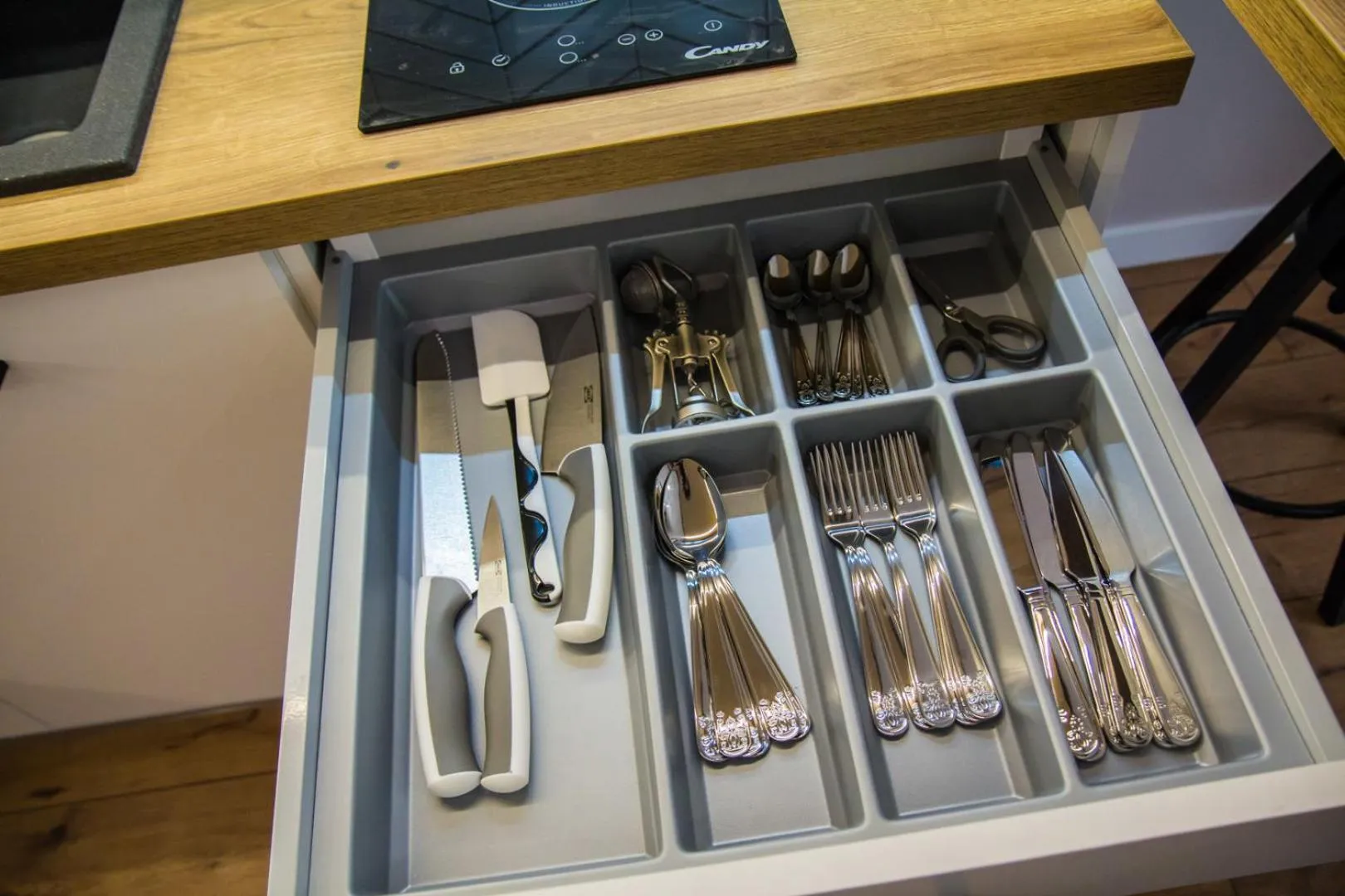 Kitchen or kitchenette in Piernikowe by Rentoom