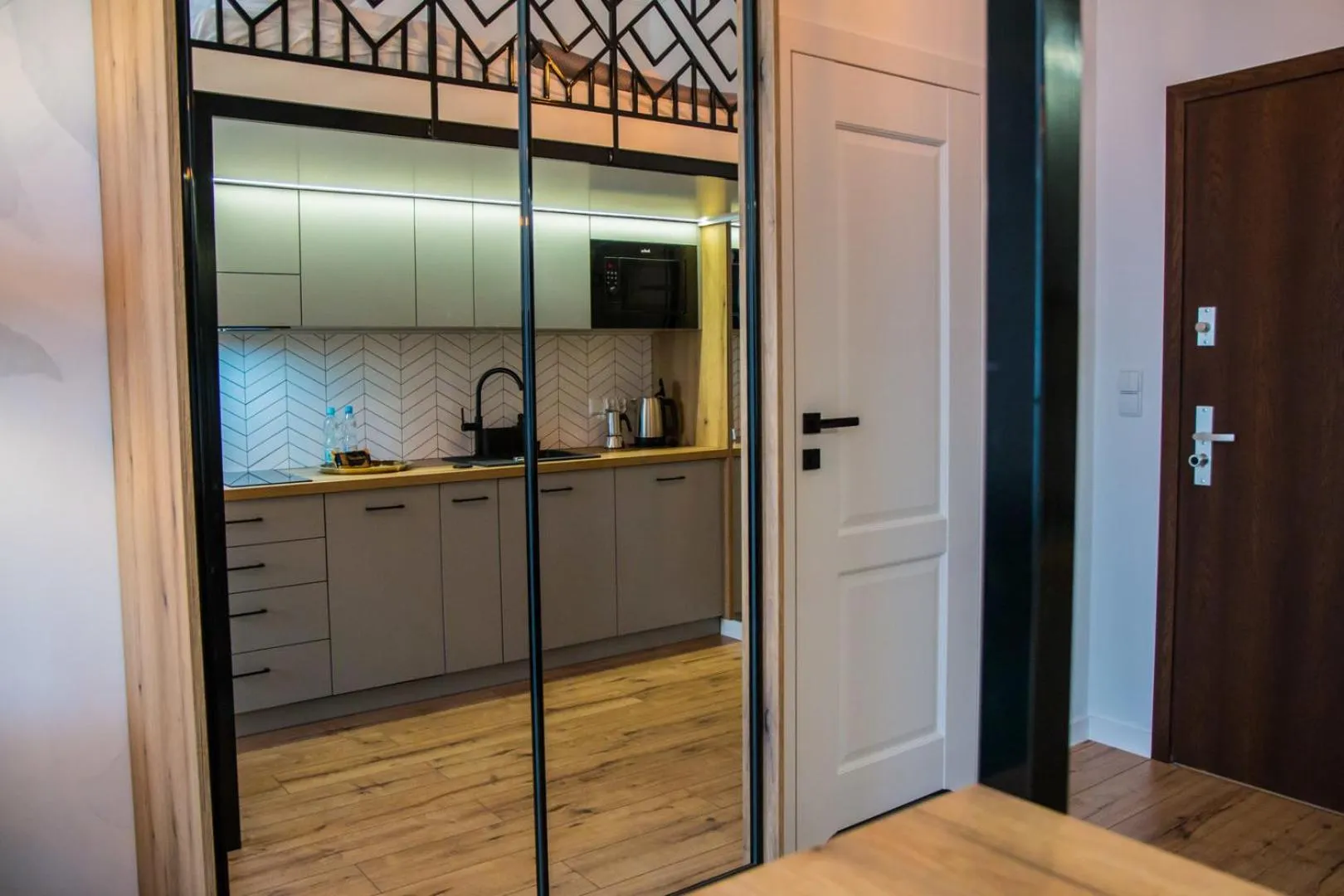 Kitchen or kitchenette in Piernikowe by Rentoom