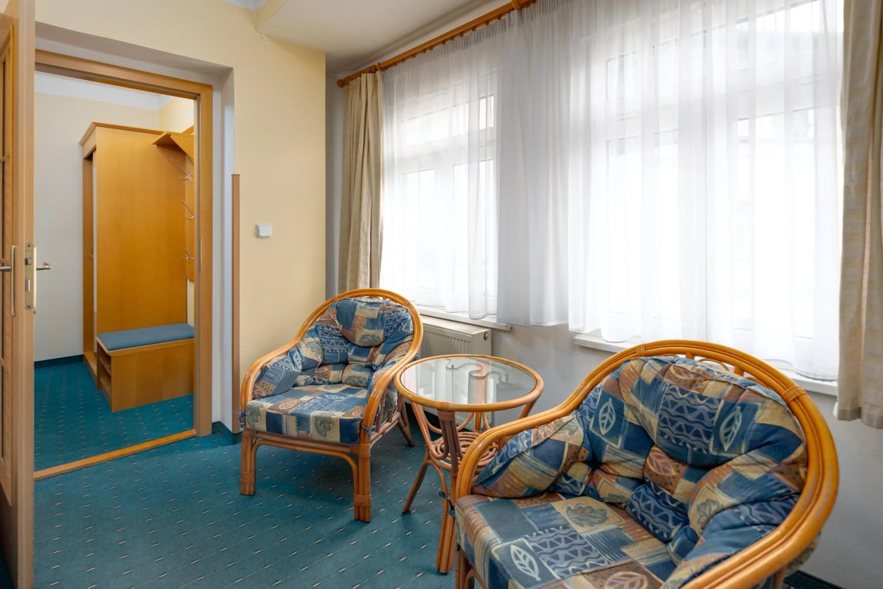 Seating area in Wellness Hotel Jean De Carro