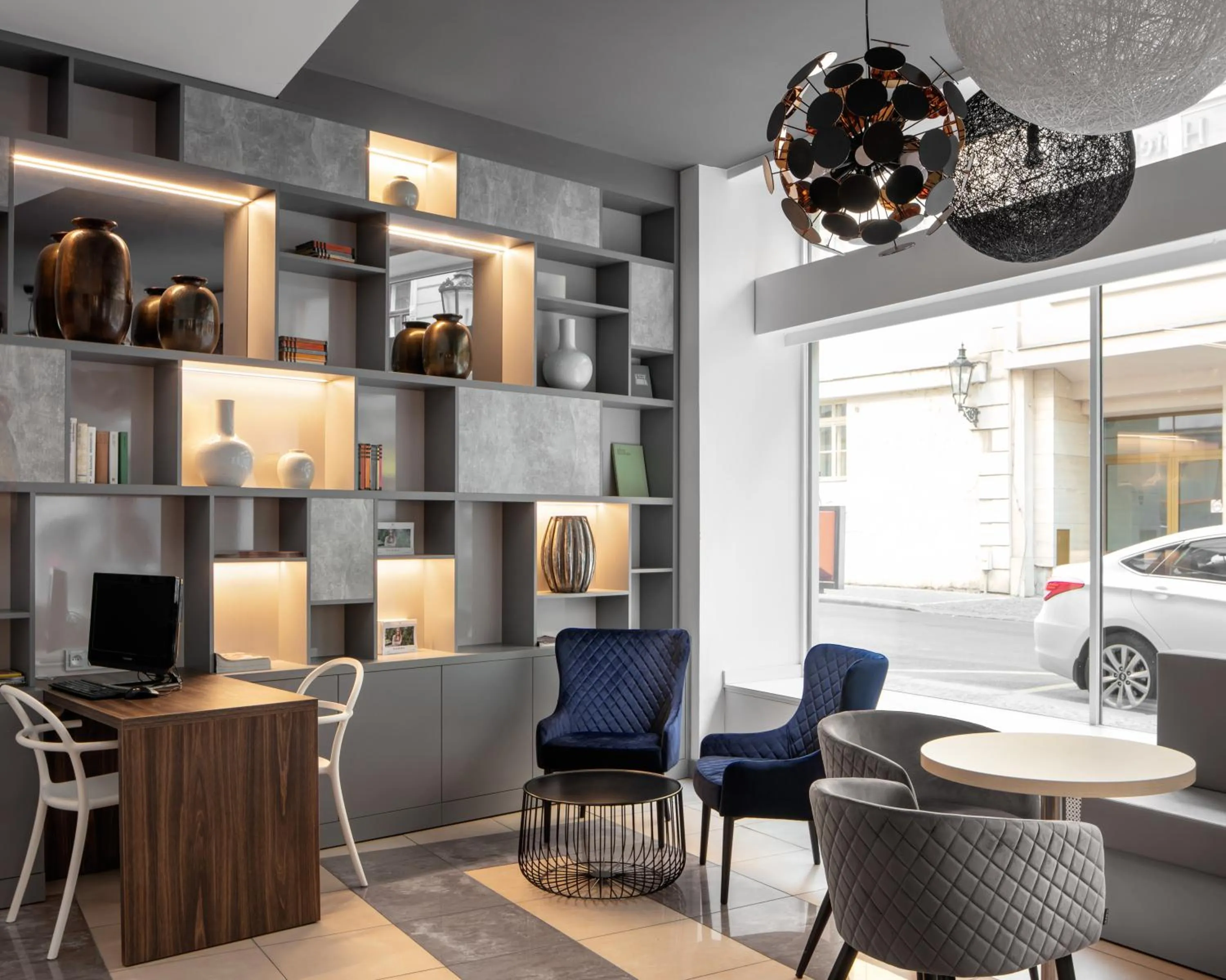 Lobby or reception in Astoria Hotel