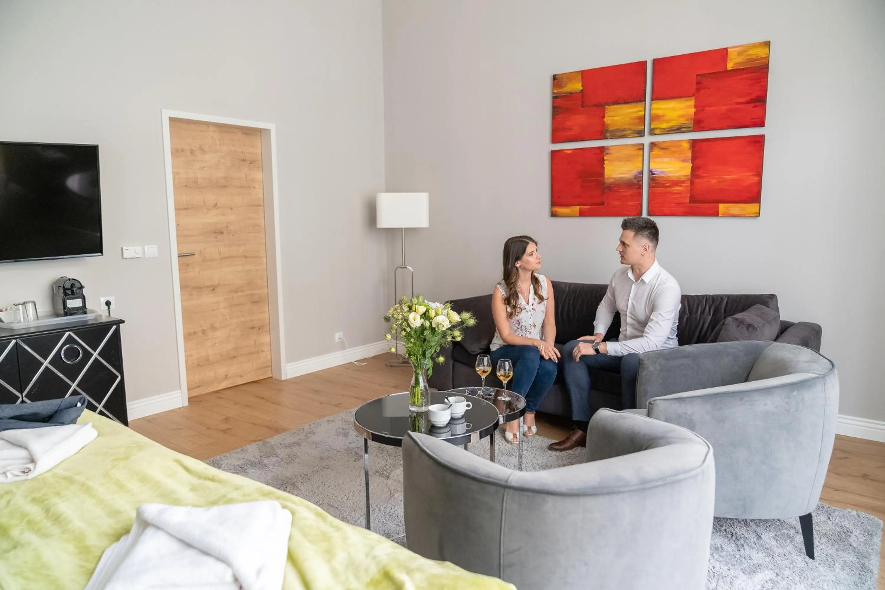 Photo of the whole room in D50 Hotel